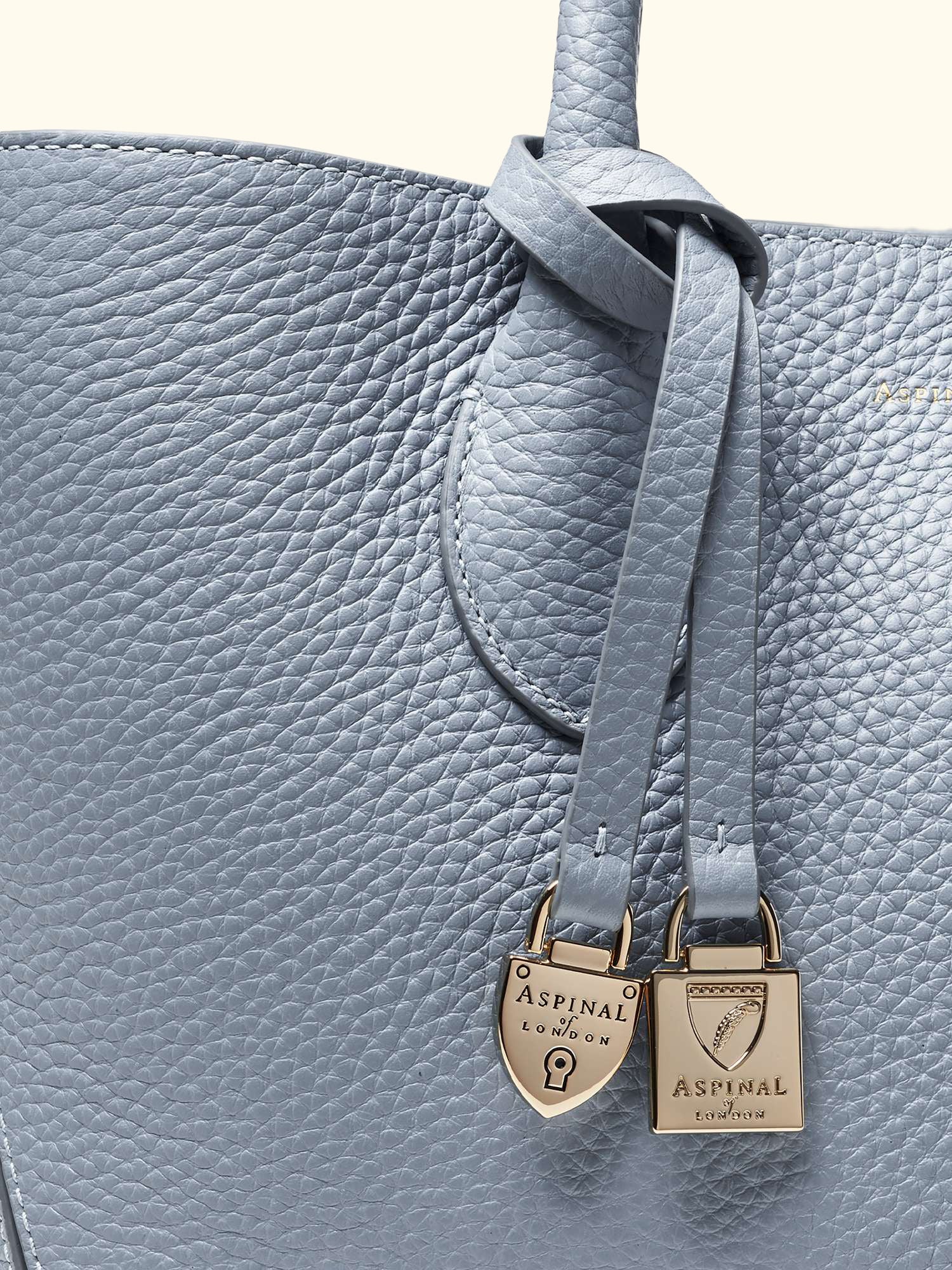 Midi London Leather Tote Bag