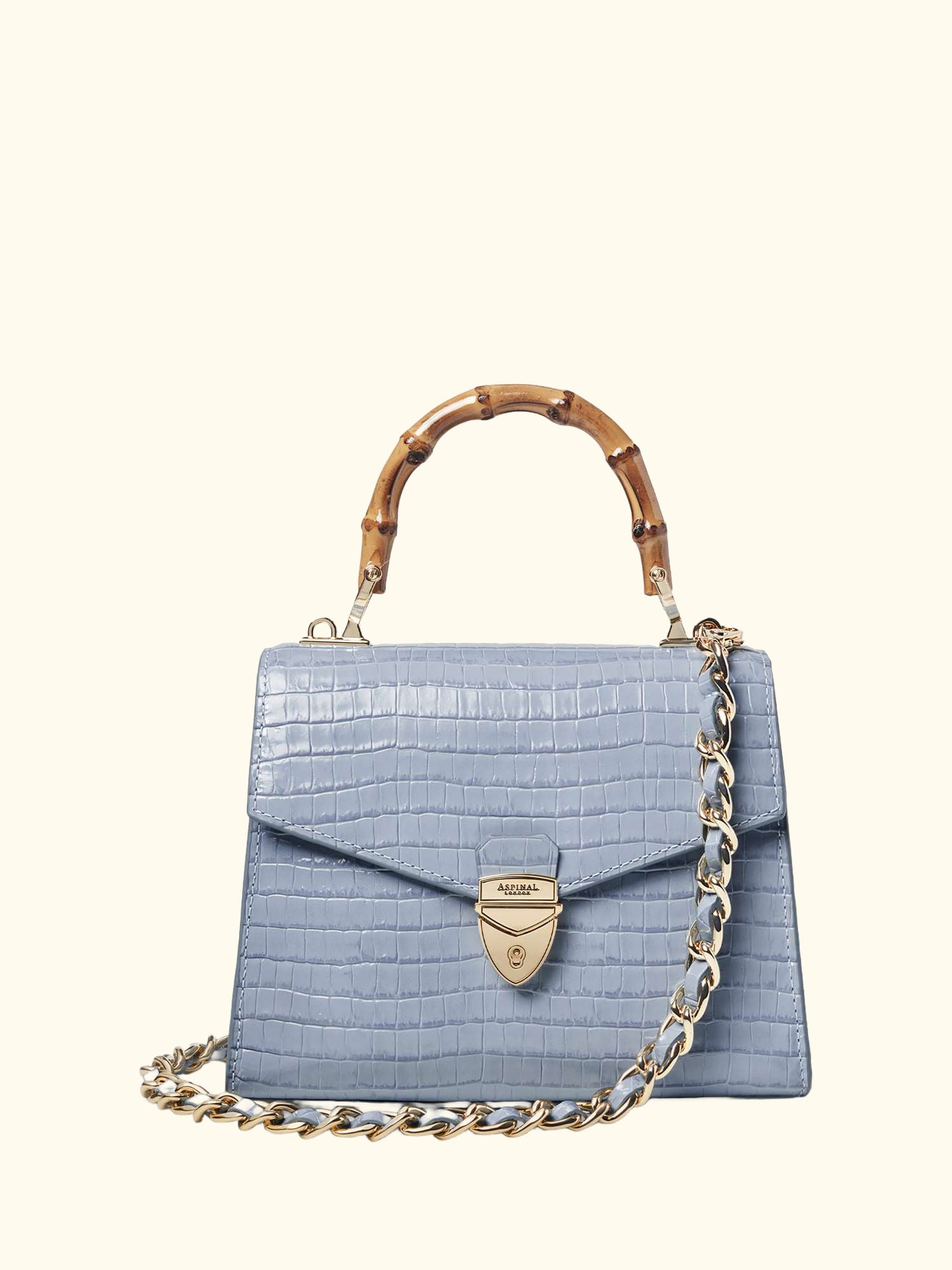 Mayfair Midi 2.0 Lizard Top Handle Bag