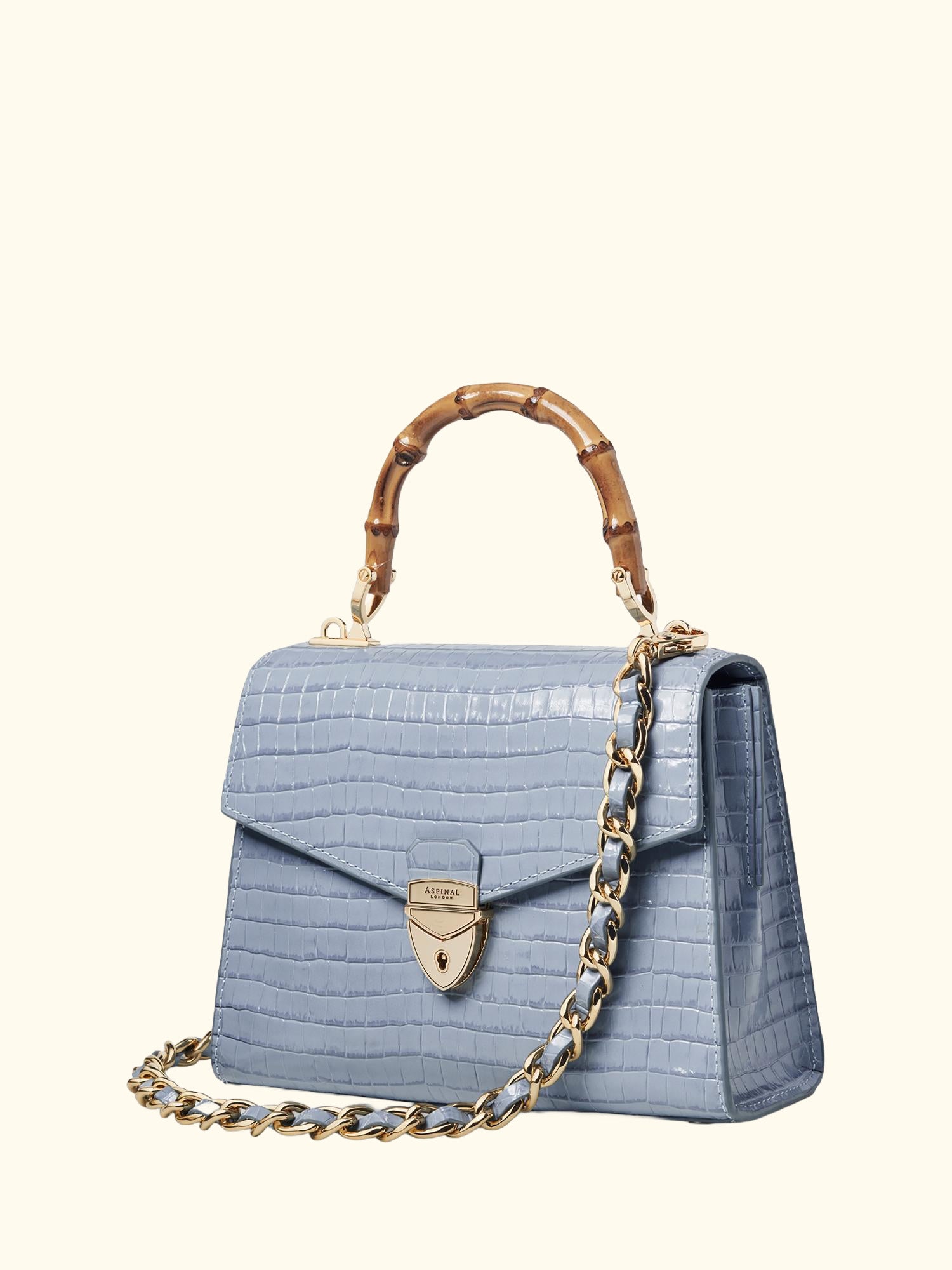Mayfair Midi 2.0 Lizard Top Handle Bag