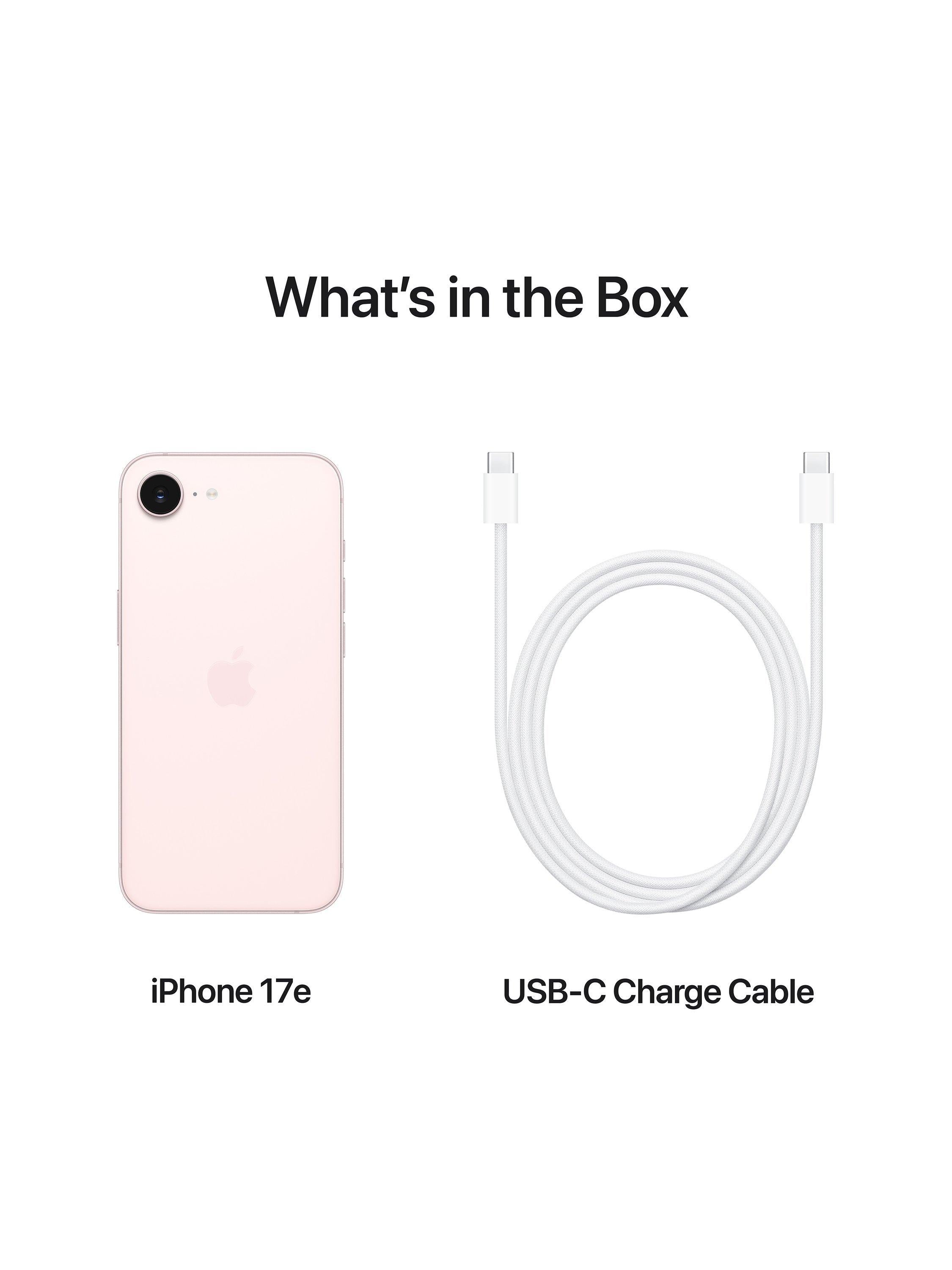 iPhone 17e, iOS, 6.1", 5G, SIM Free, 256GB