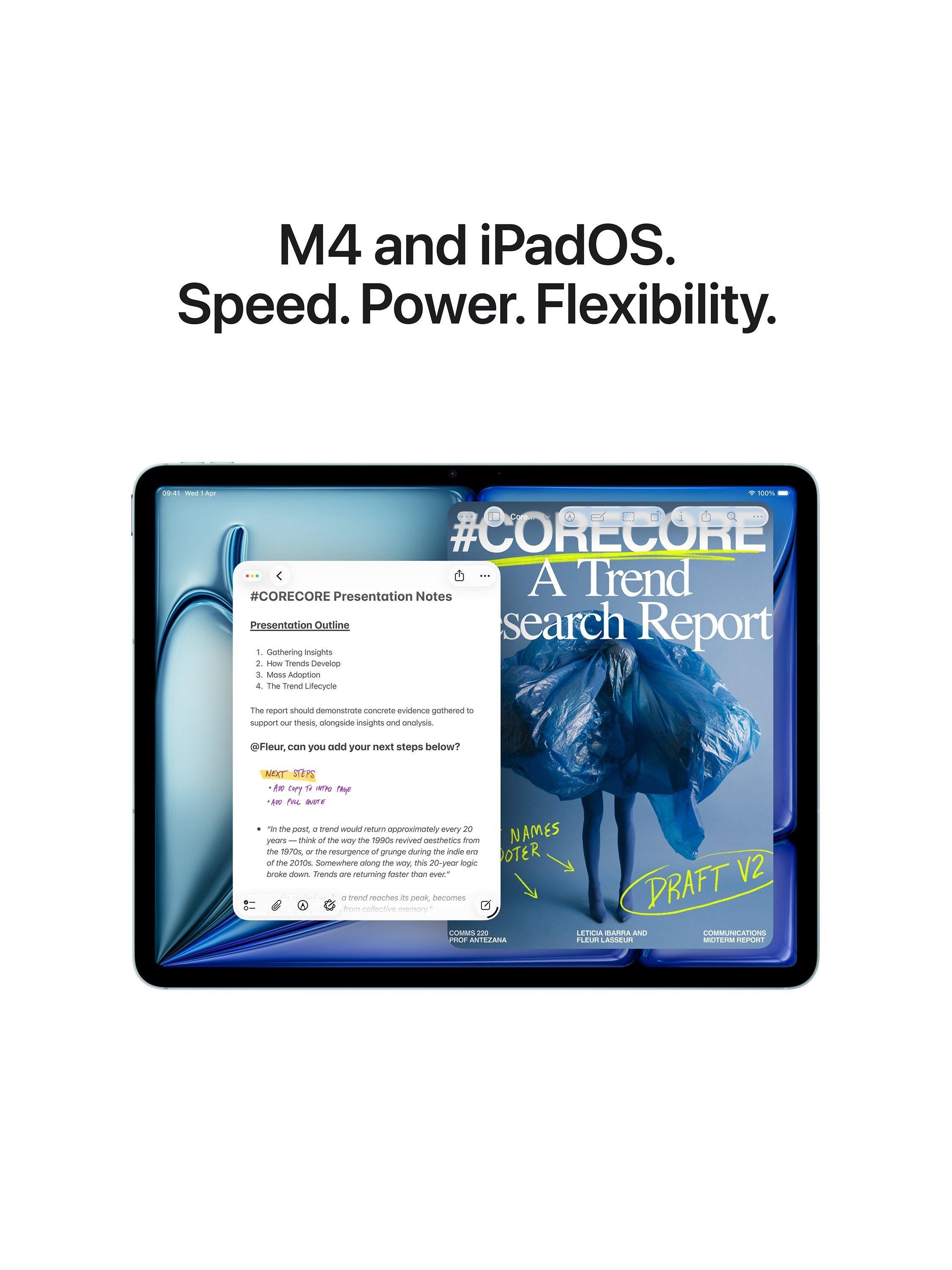 2026 Apple iPad Air 13", M4 Processor, iPadOS, Wi-Fi & Cellular, 512GB