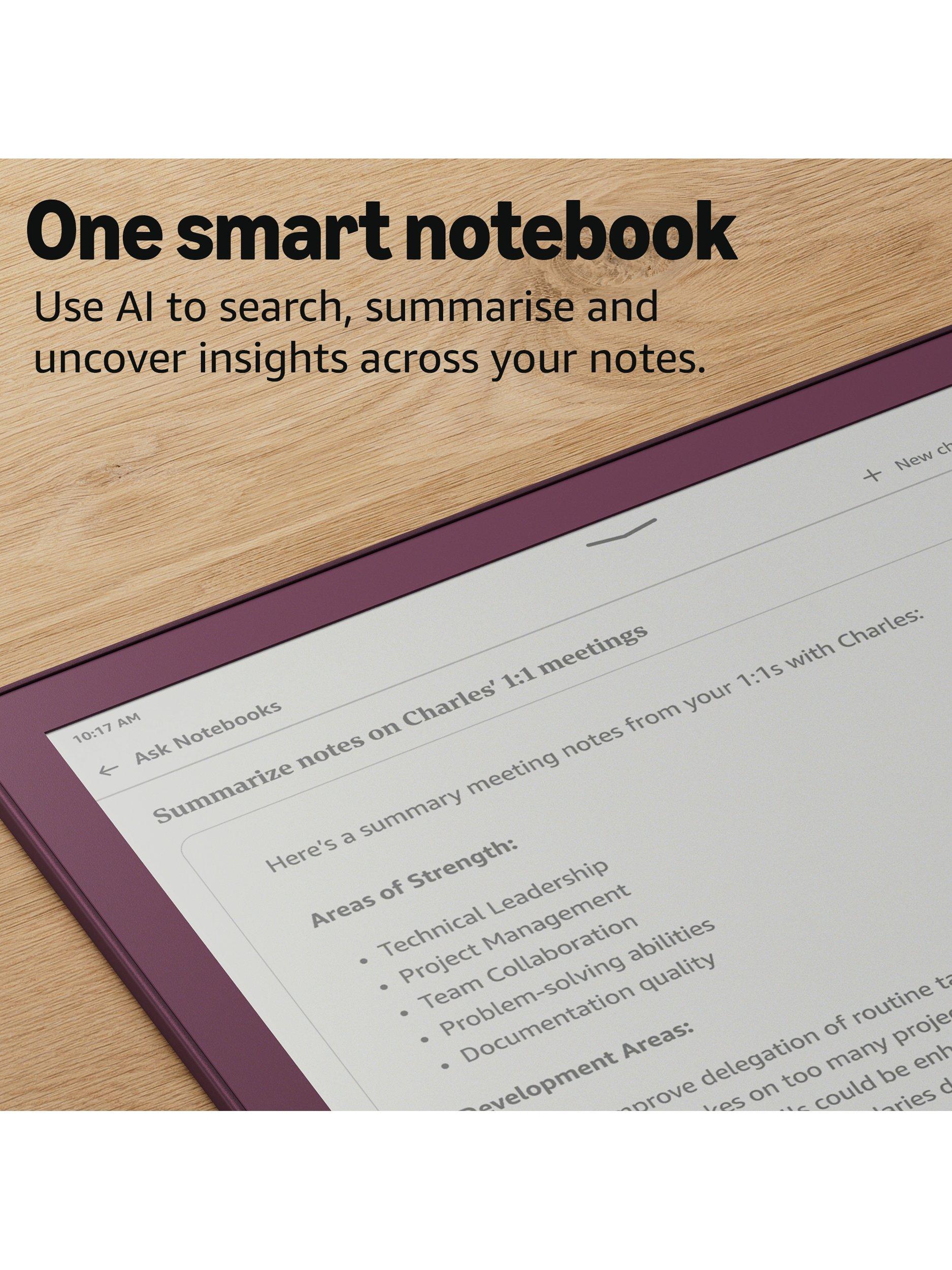 Kindle Scribe Colorsoft (2025) eReader with Premium Pen, 11” Colour Illuminated Touch Screen, 64GB, Fig