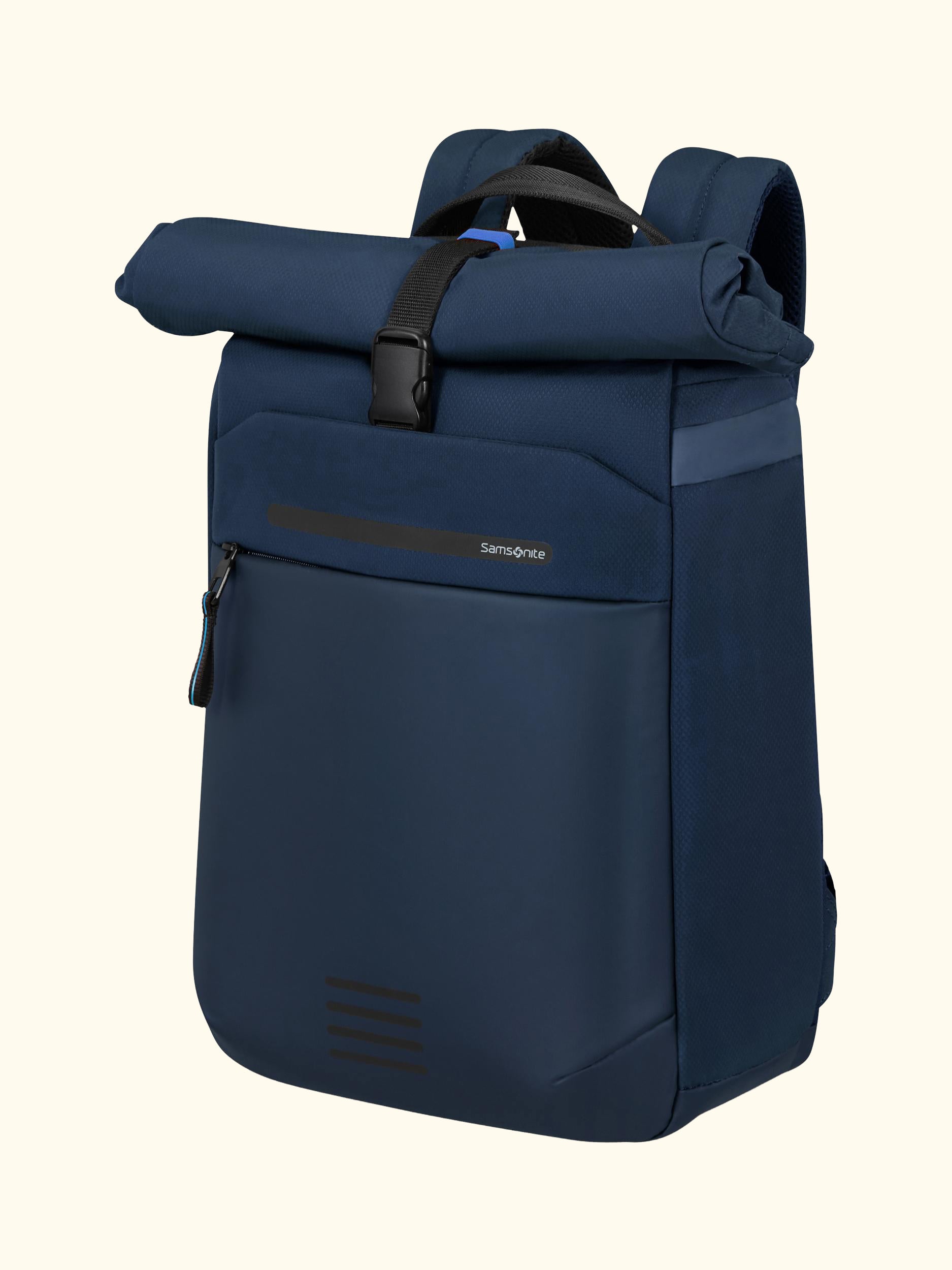 Moderny Roll Top Backpack, 18.5L, Blue