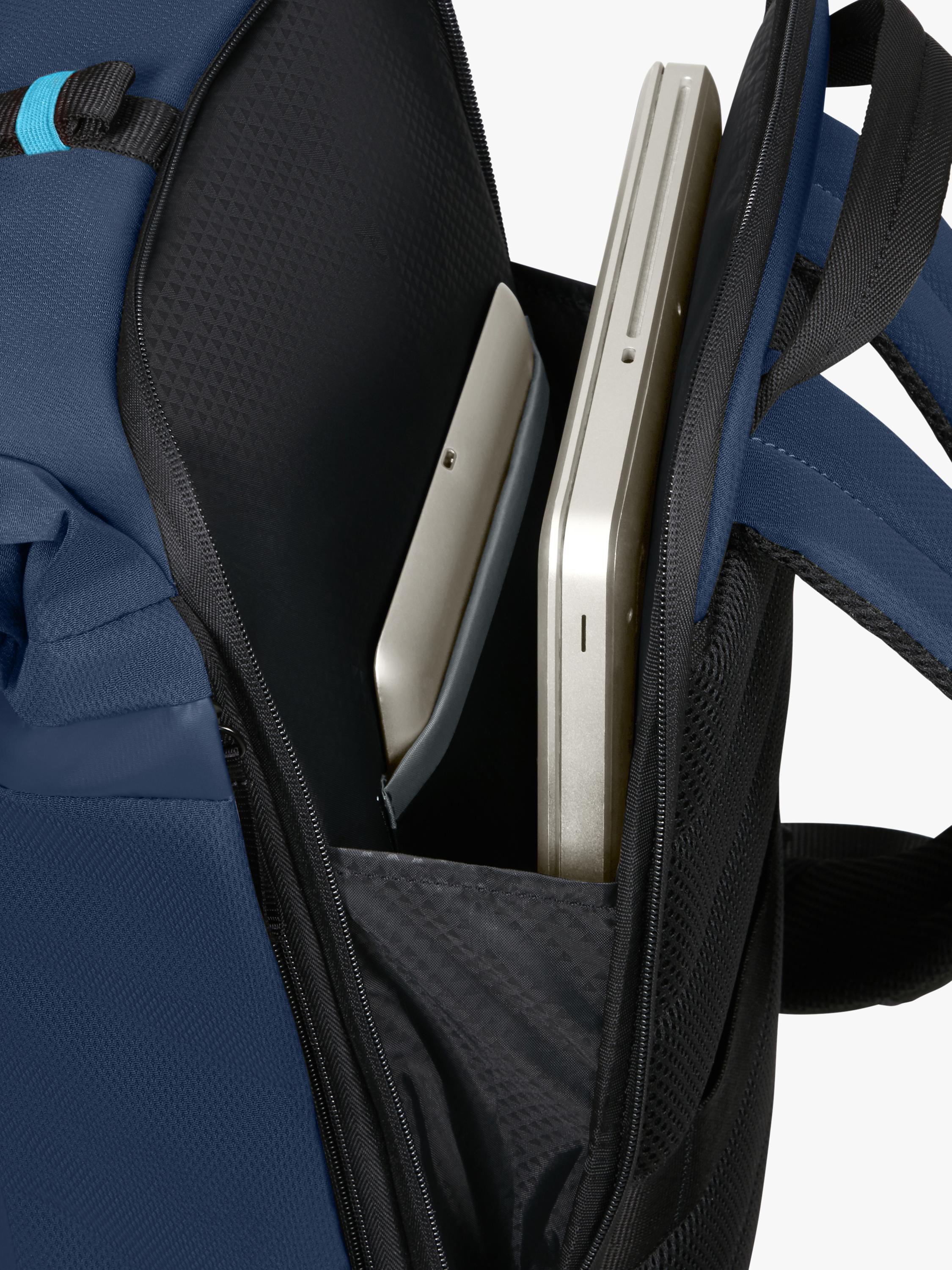 Moderny Roll Top Backpack, 18.5L, Blue