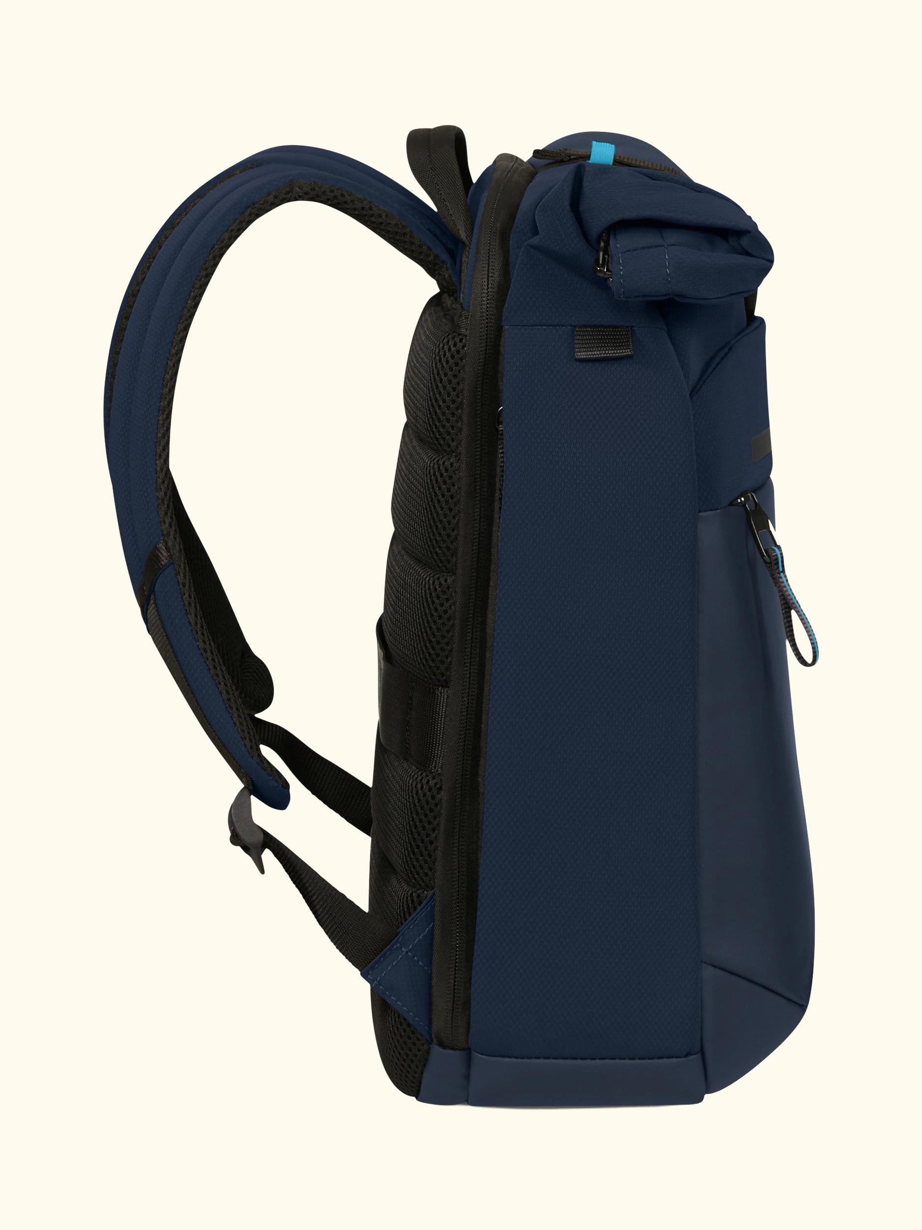 Moderny Roll Top Backpack, 18.5L, Blue