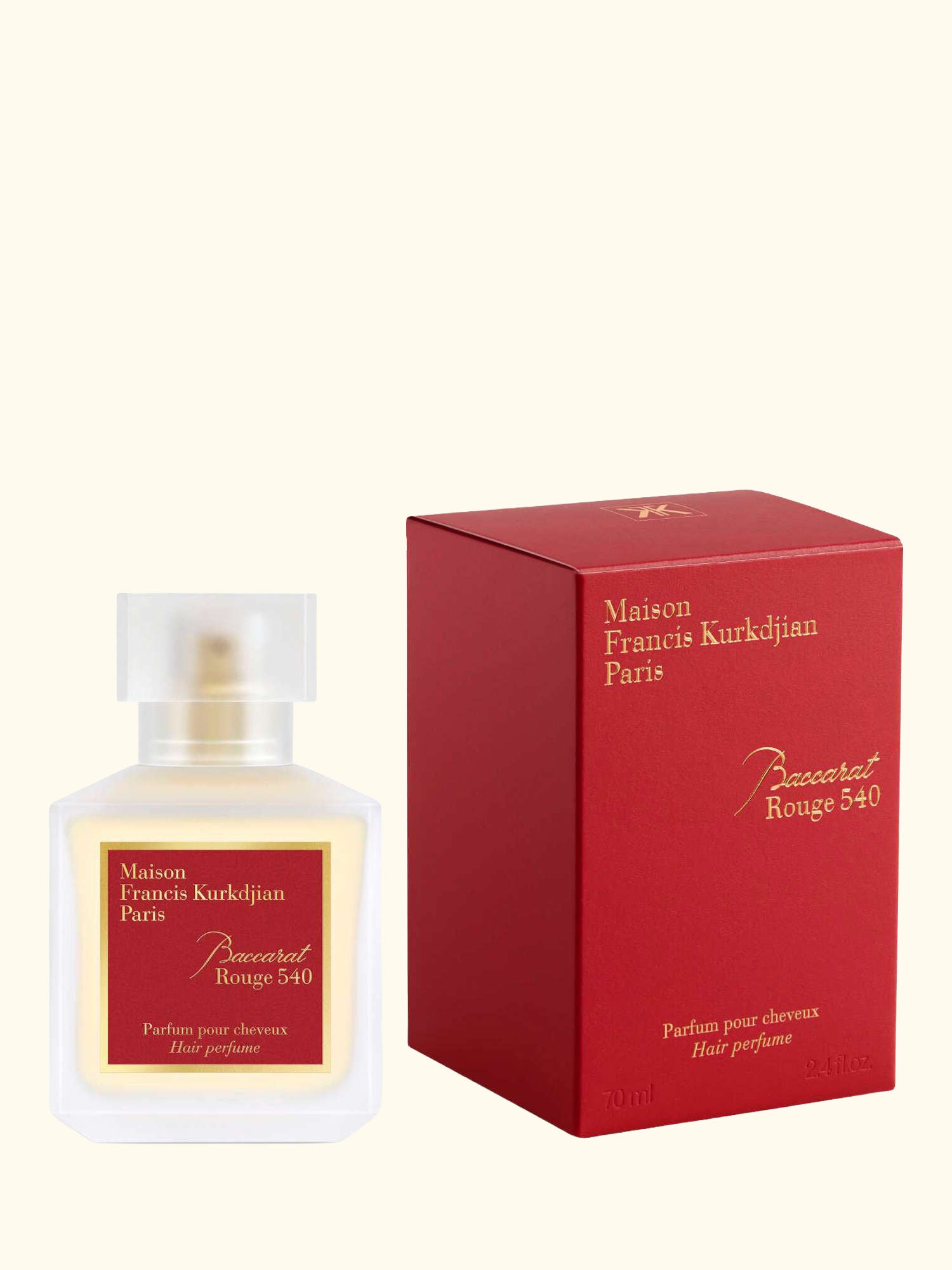 Baccarat Rouge 540 Scented Hair Perfume, 70ml