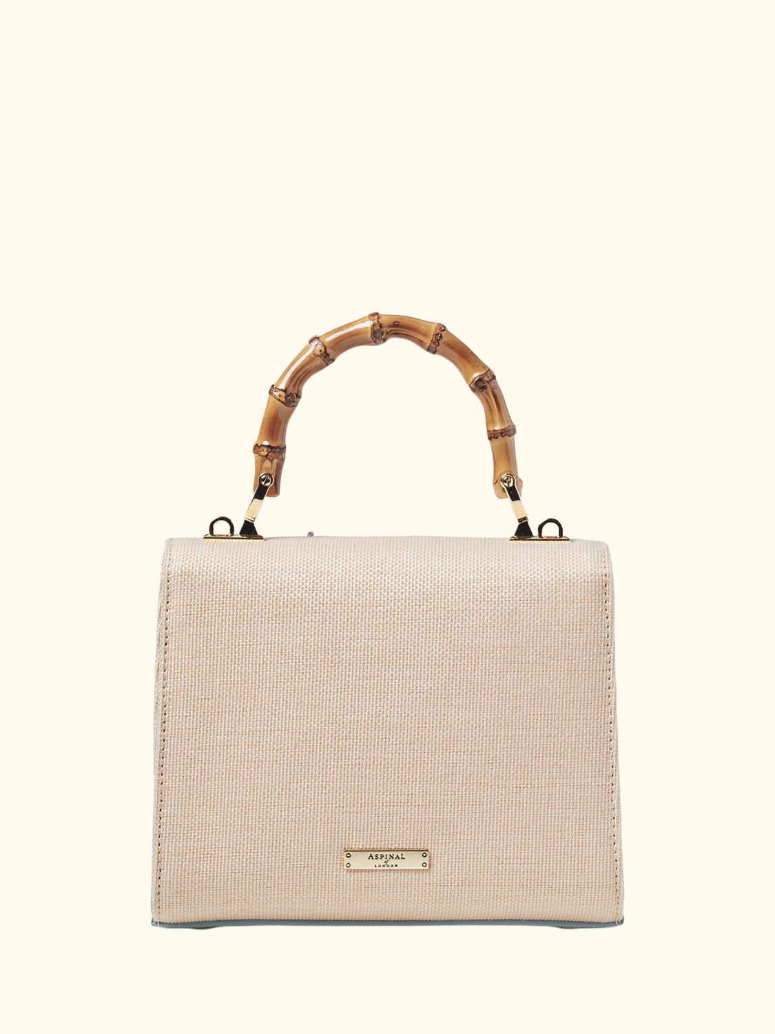 Mayfair Embroidered Canvas Grab Bag, Skyblue
