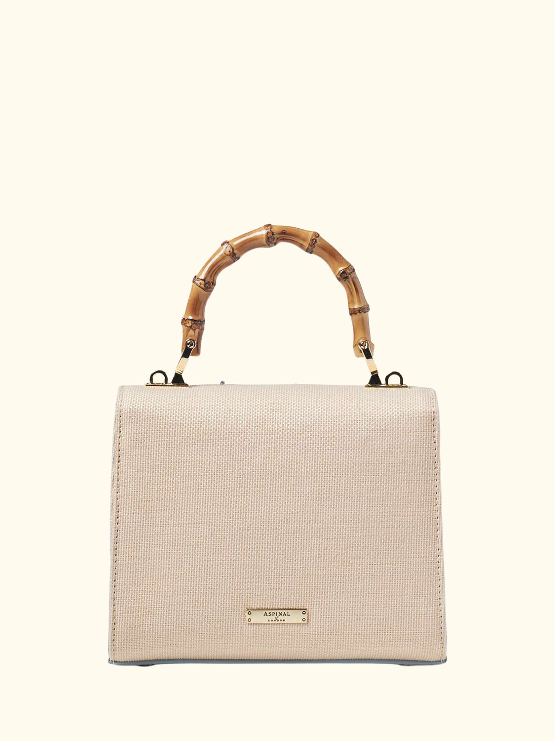 Mayfair Embroidered Canvas Grab Bag, Skyblue