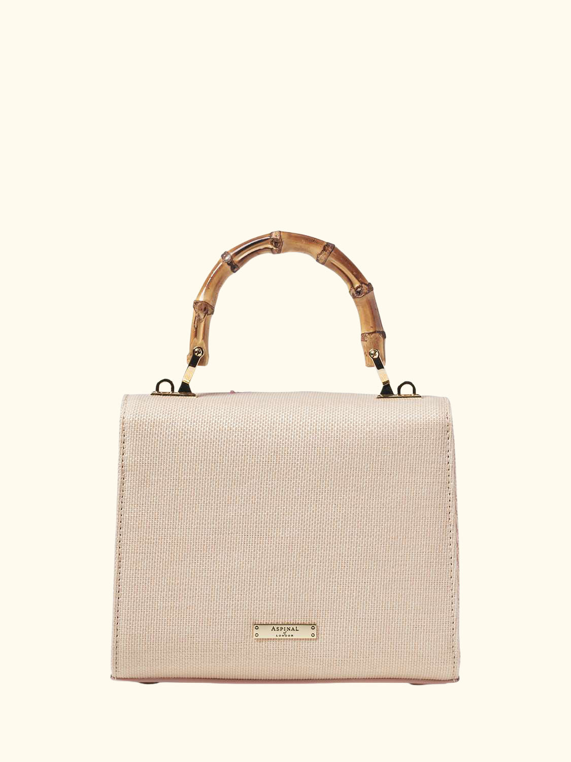 Mayfair Embroidered Canvas Grab Bag, Rose