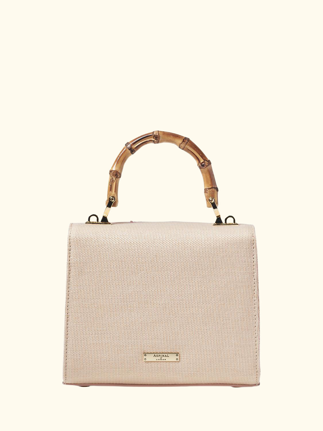 Mayfair Embroidered Canvas Grab Bag, Rose