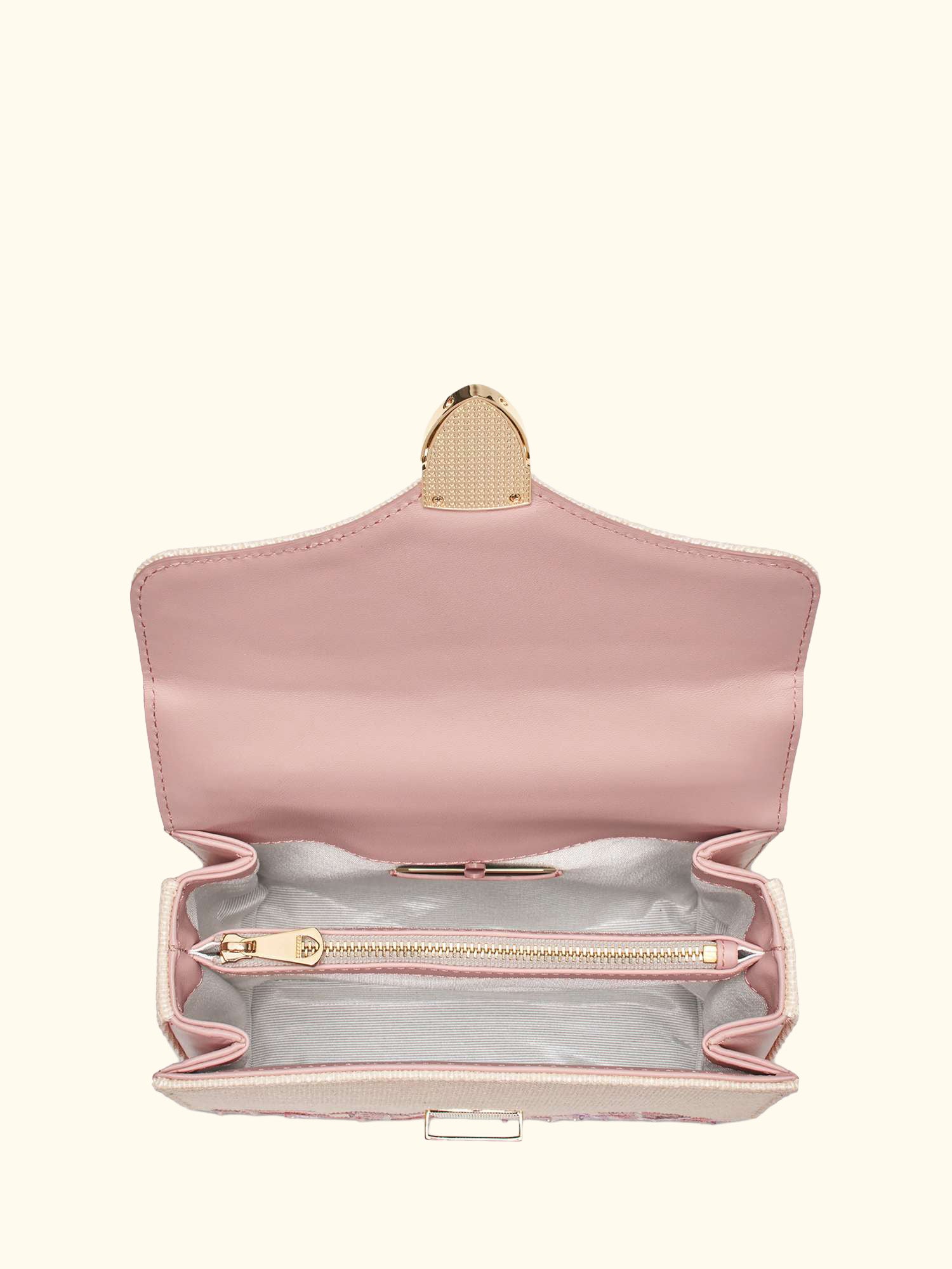 Mayfair Embroidered Canvas Grab Bag, Rose
