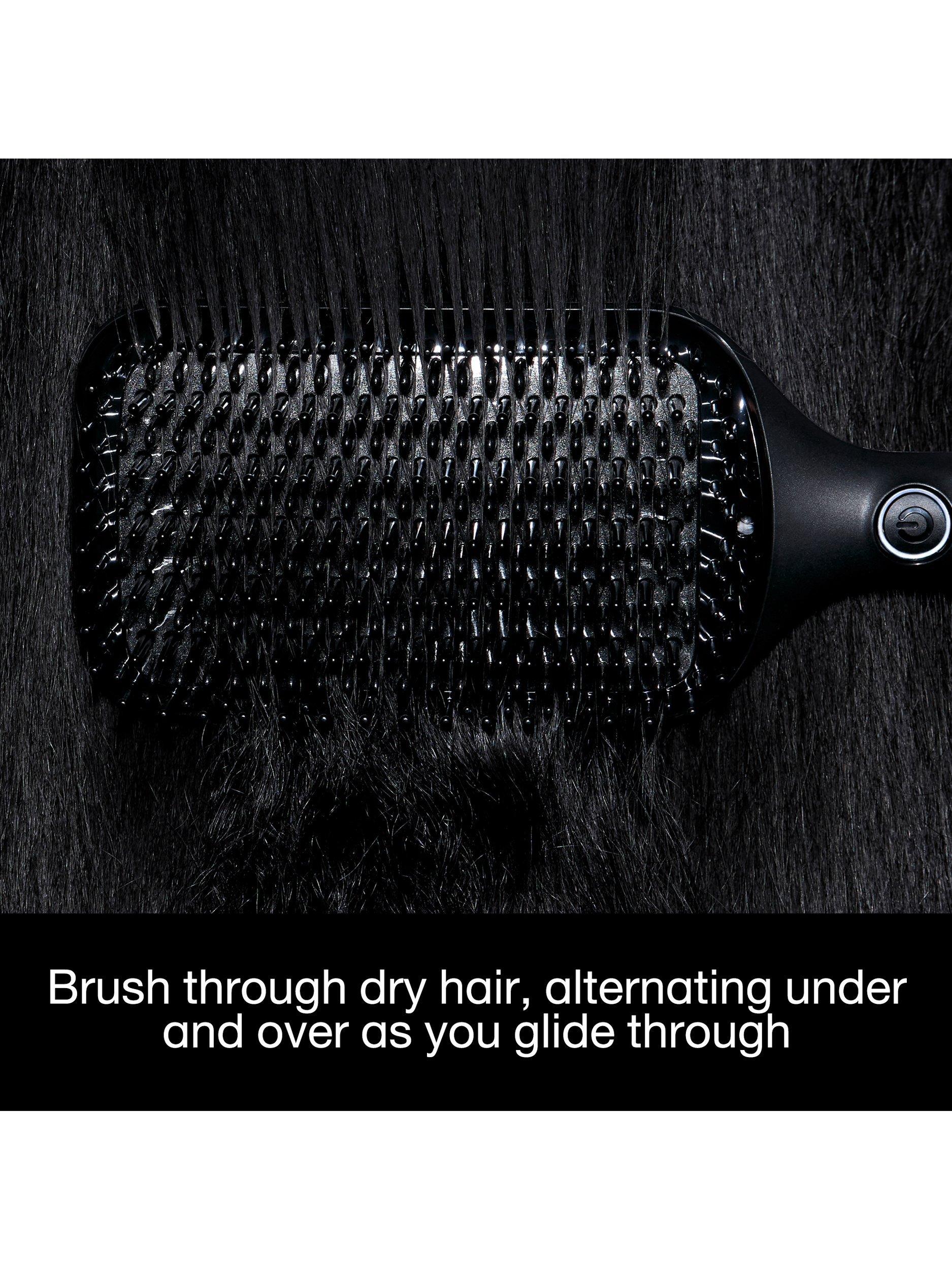 Glide + Max Hot Brush Hair Styler, Black