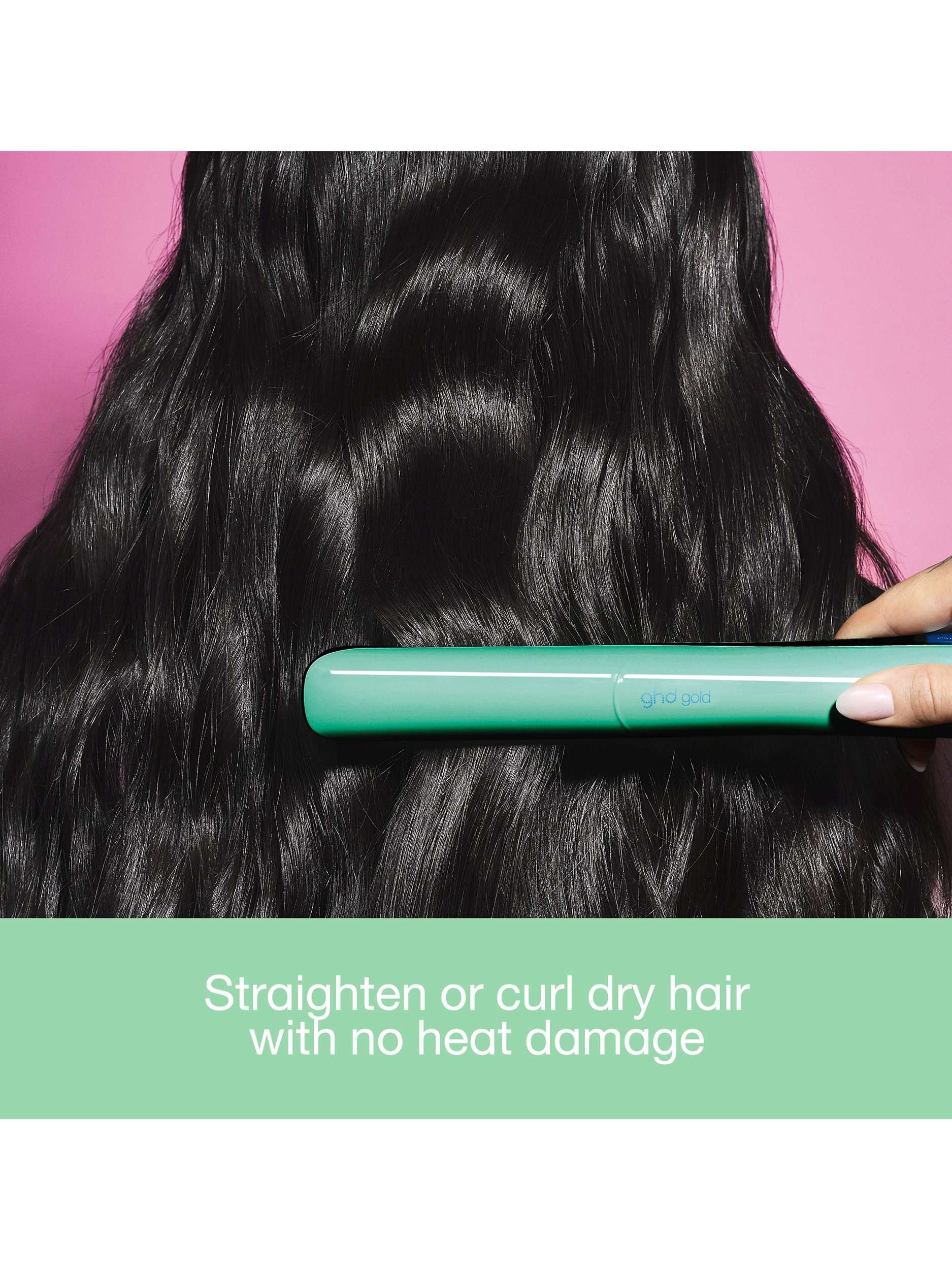 Jelly Gold® Hair Straighteners, Mint