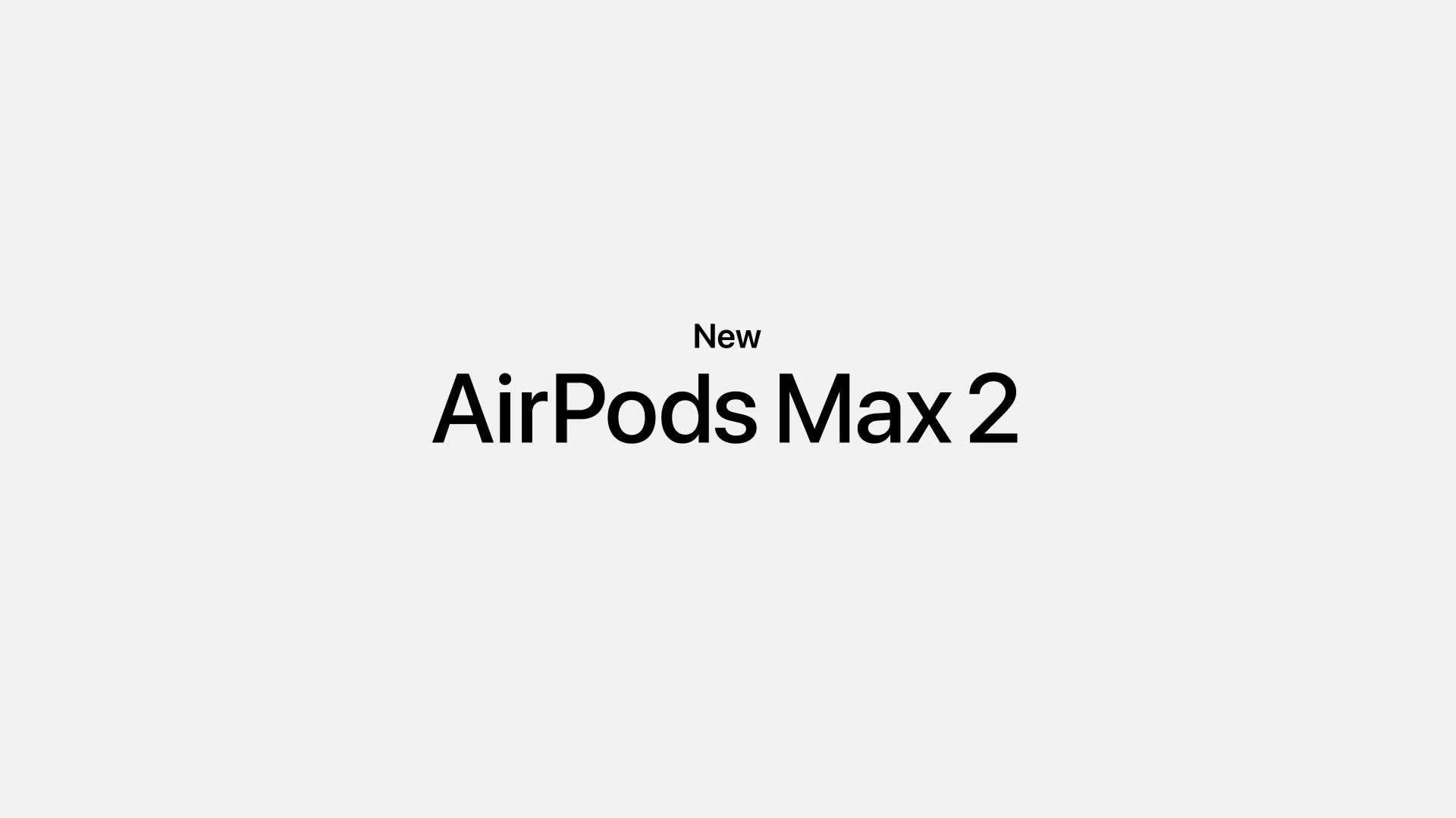 AirPods Max 2 Noise Cancelling Wireless Bluetooth Over-Ear Headphones, USB-C Charging