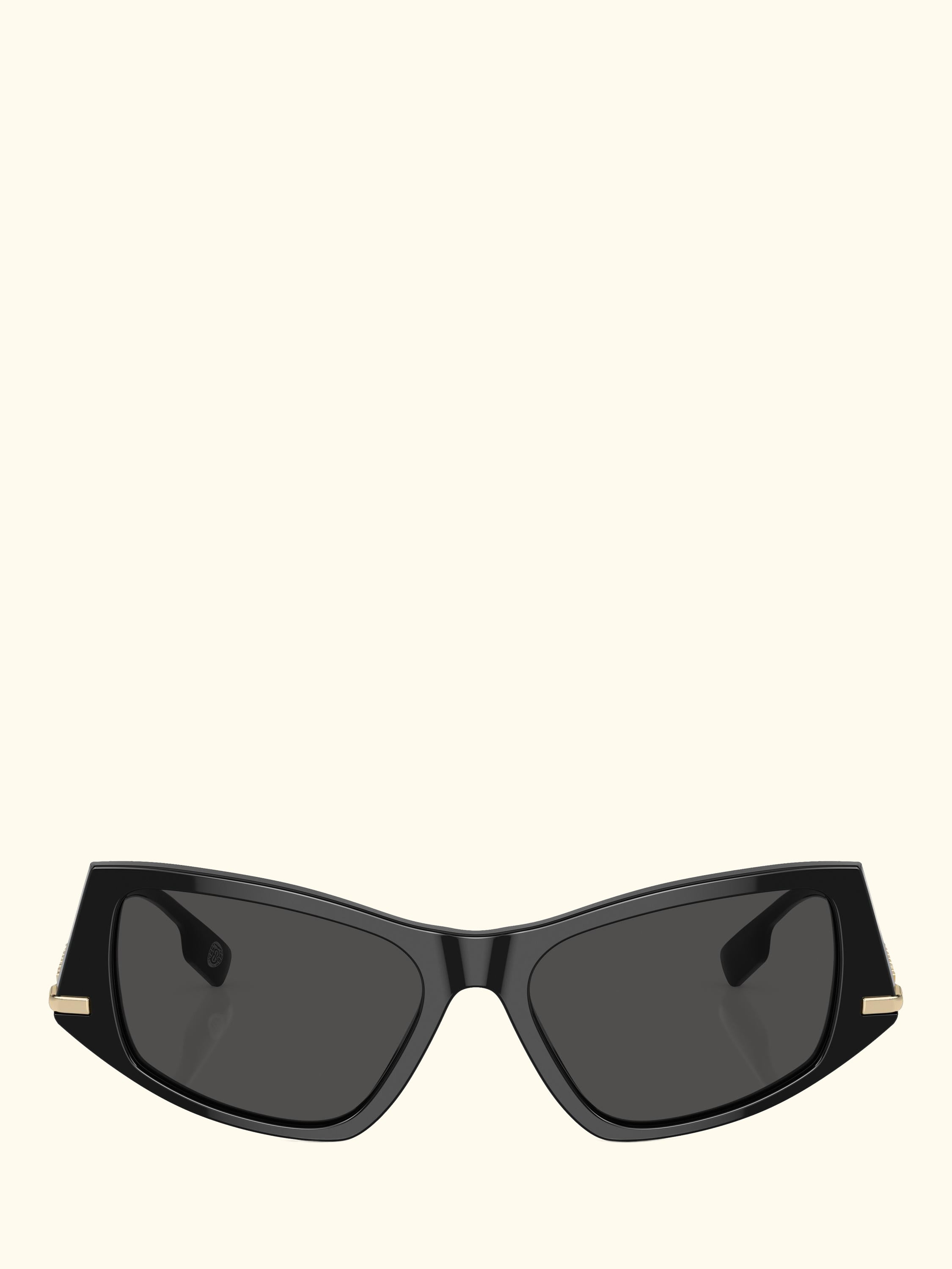 BE4408 Women's Cat's Eye Sunglasses, Black