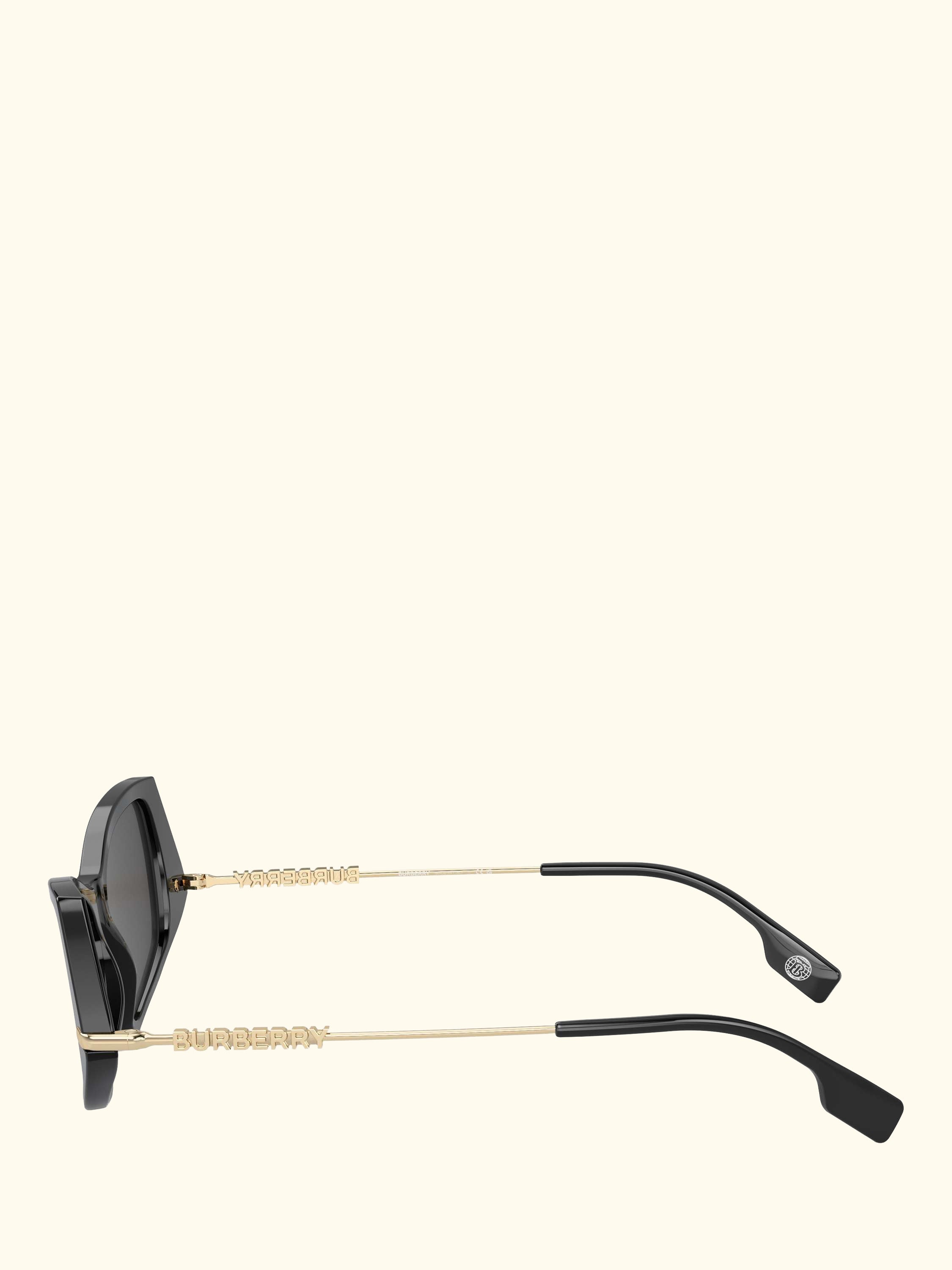 BE4408 Women's Cat's Eye Sunglasses, Black