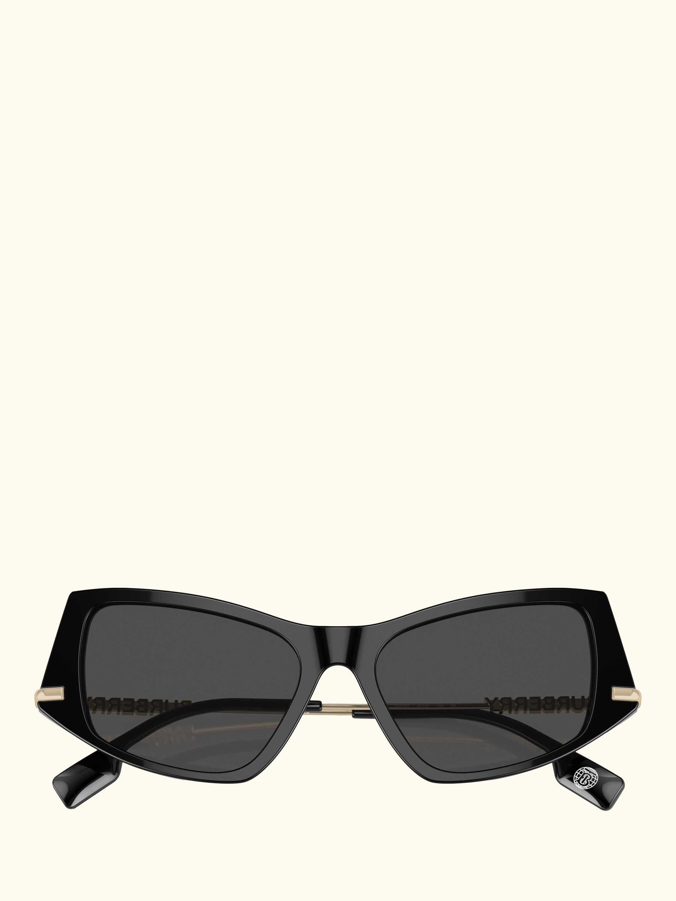 BE4408 Women's Cat's Eye Sunglasses, Black