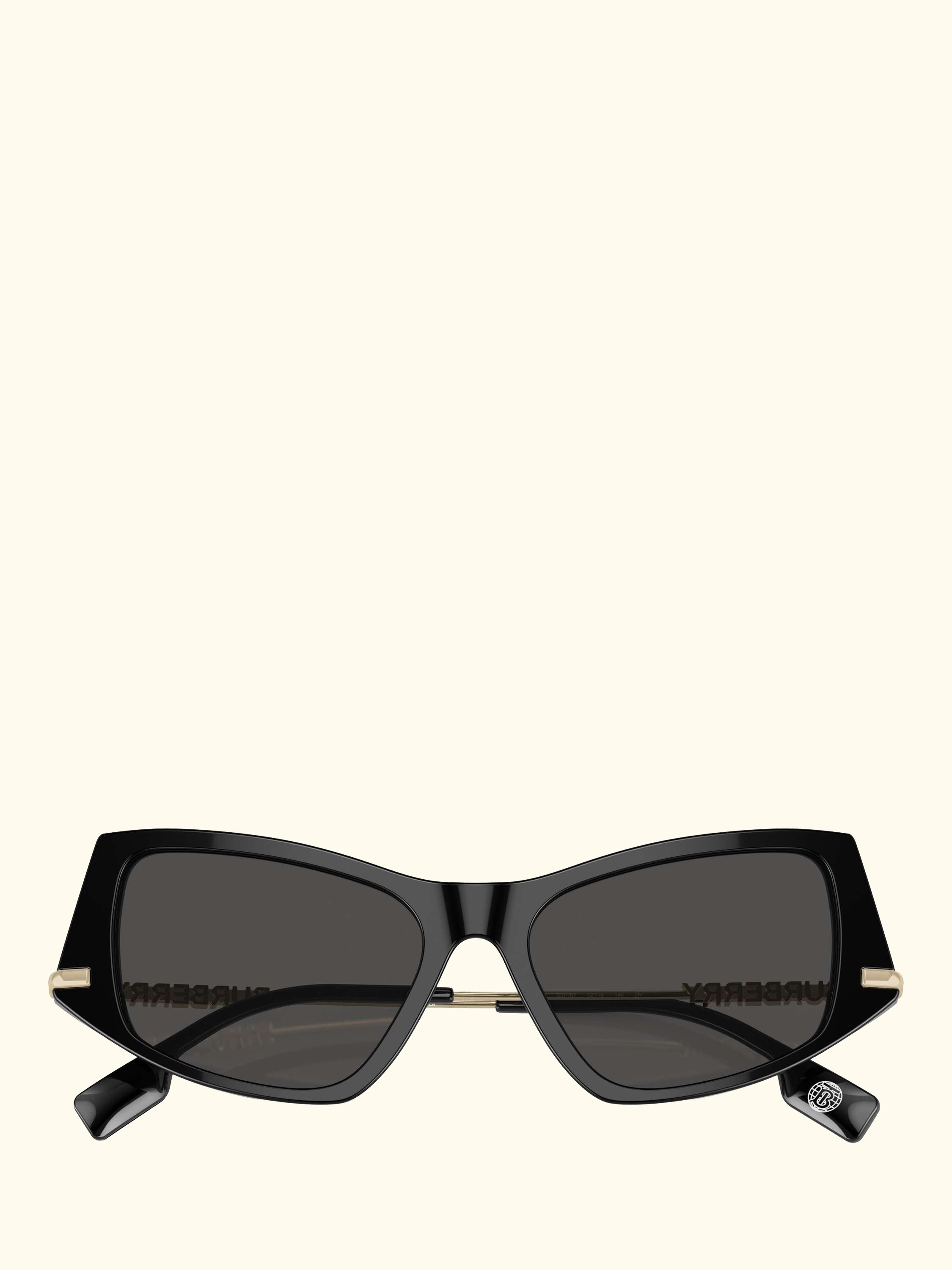 BE4408 Women's Cat's Eye Sunglasses, Black