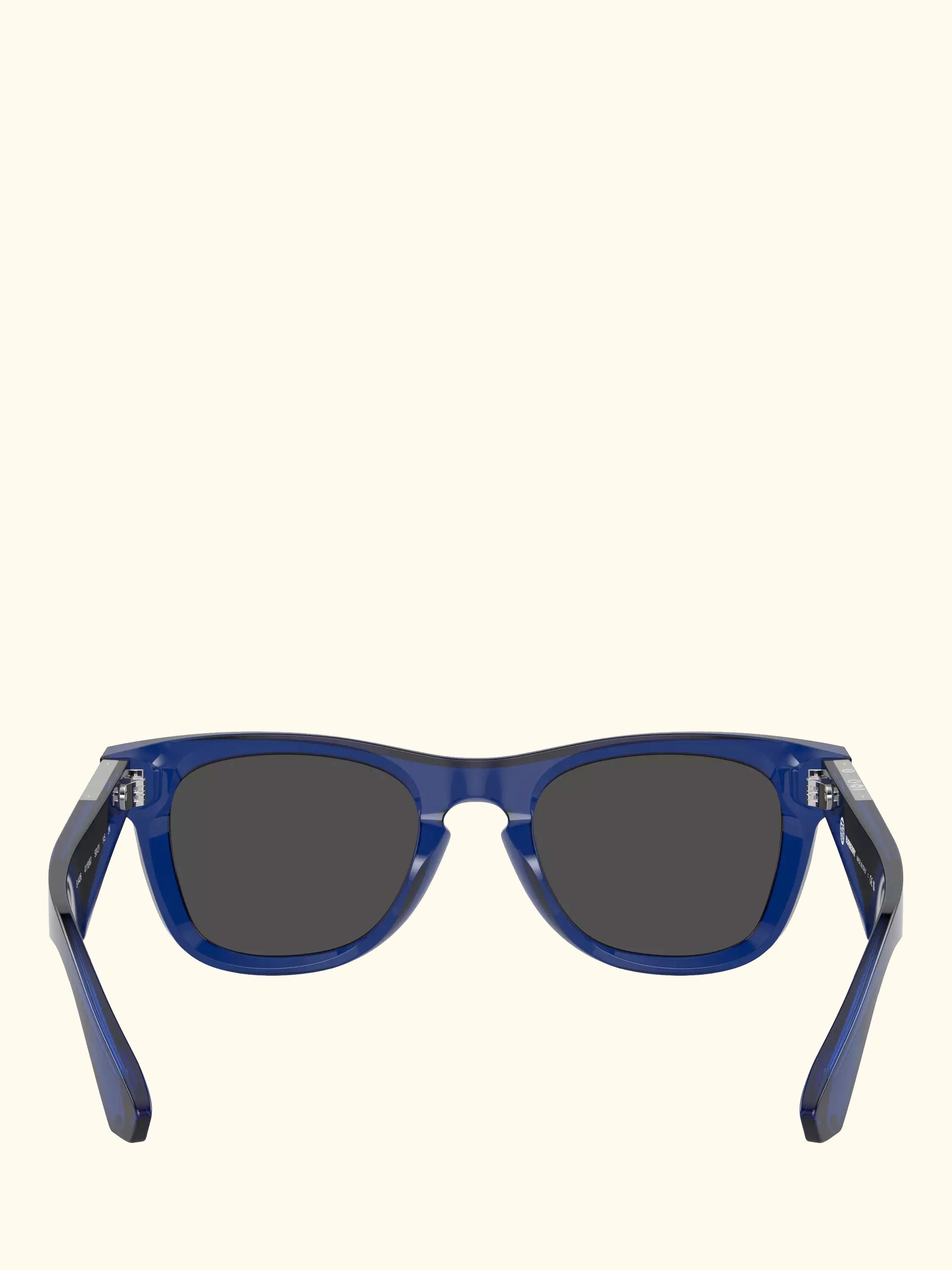Burberry BE4426 Men's Square Sunglasses, Blue/Grey