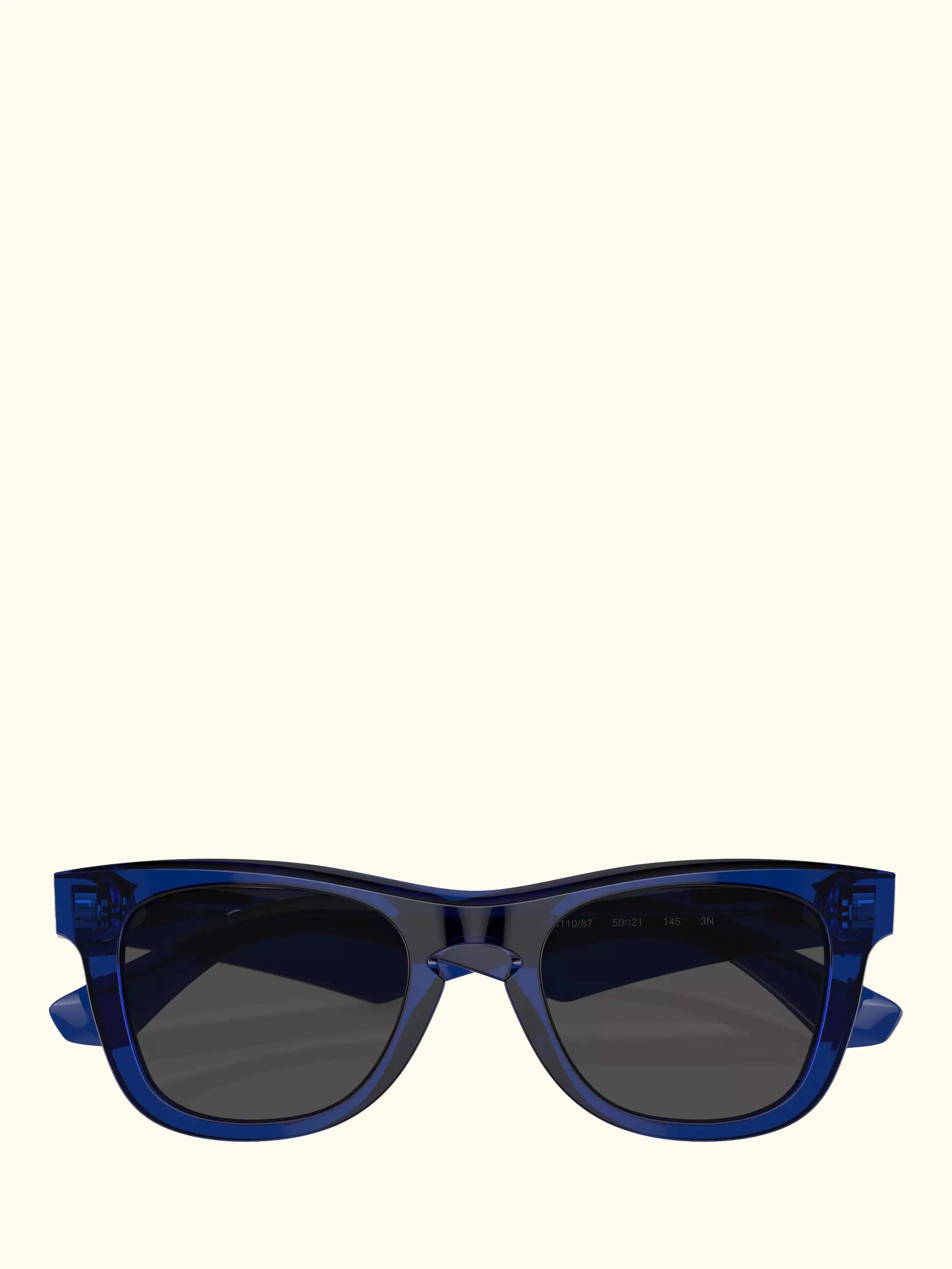 Burberry BE4426 Men's Square Sunglasses, Blue/Grey