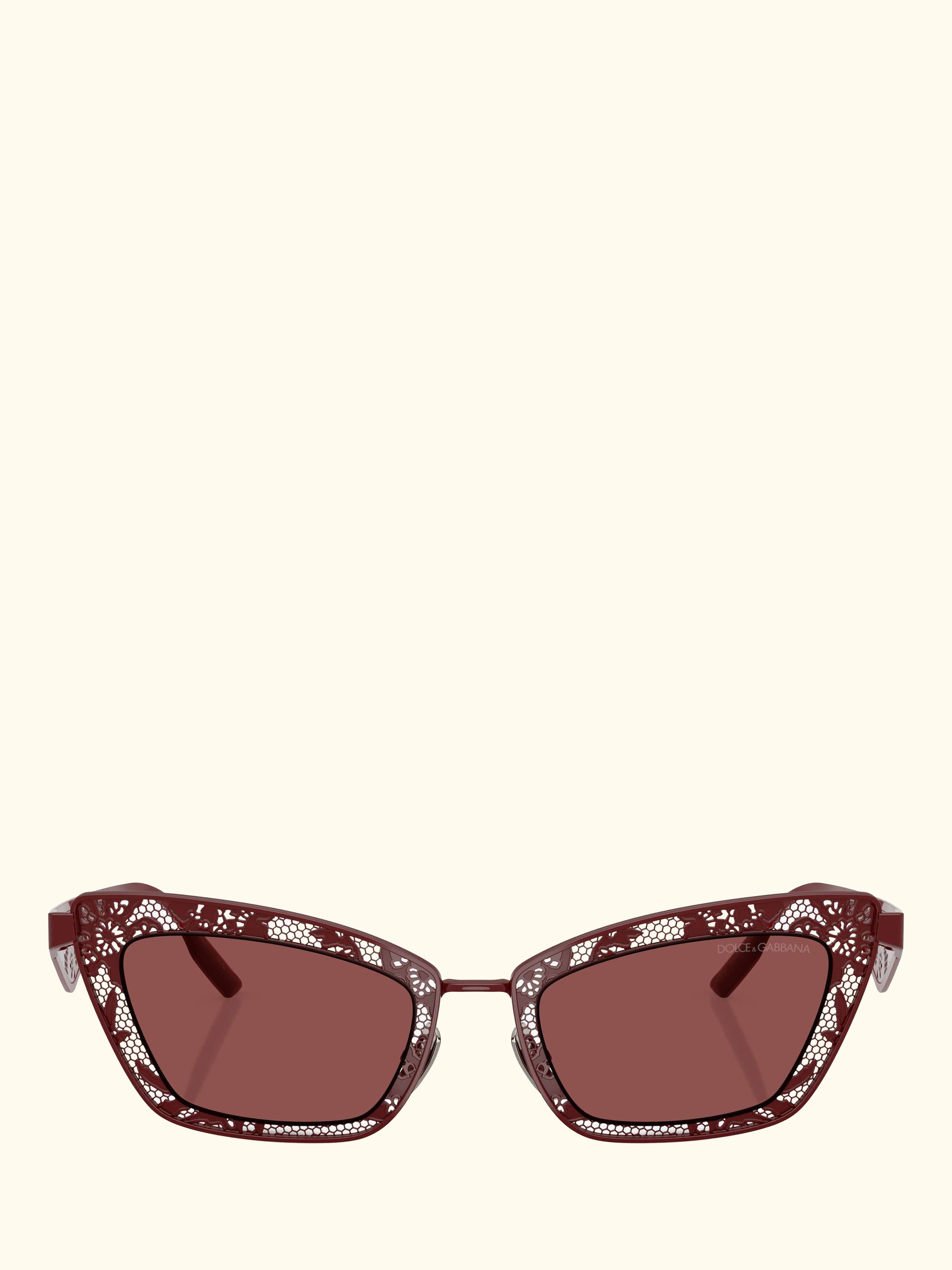 DG2311 Women's Cat Eye Sunglasses, Bordeaux/Red