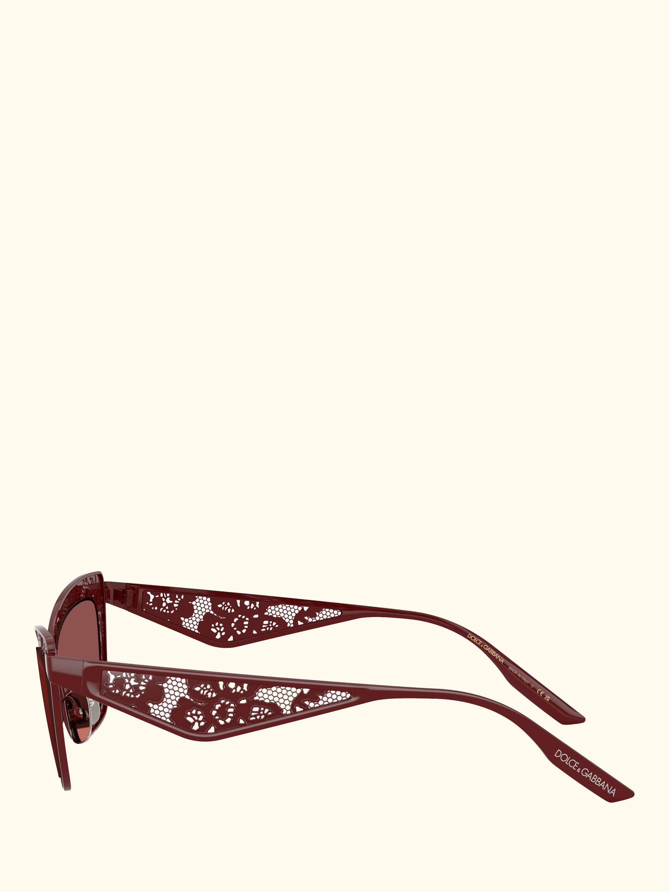 DG2311 Women's Cat Eye Sunglasses, Bordeaux/Red