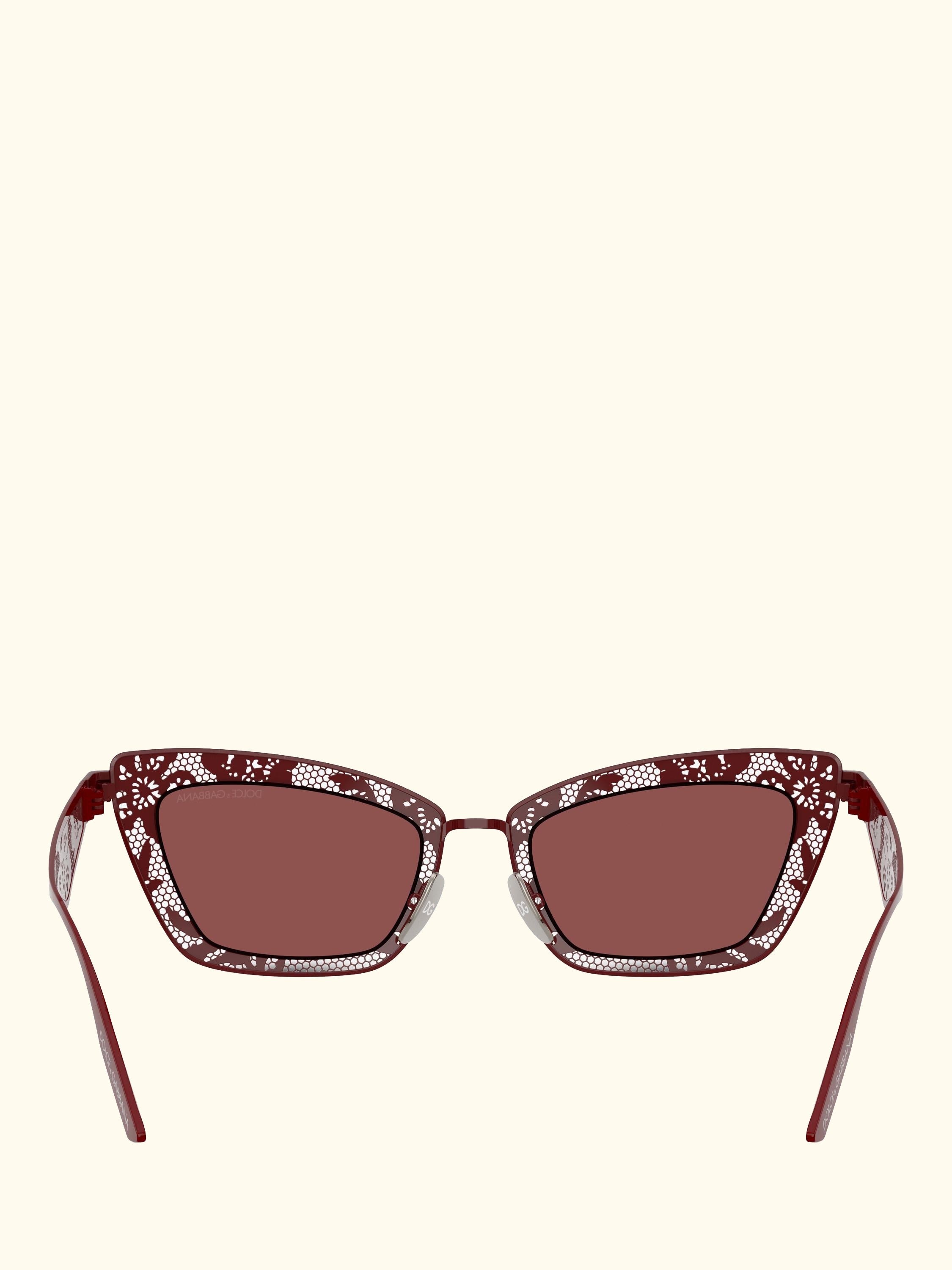 DG2311 Women's Cat Eye Sunglasses, Bordeaux/Red
