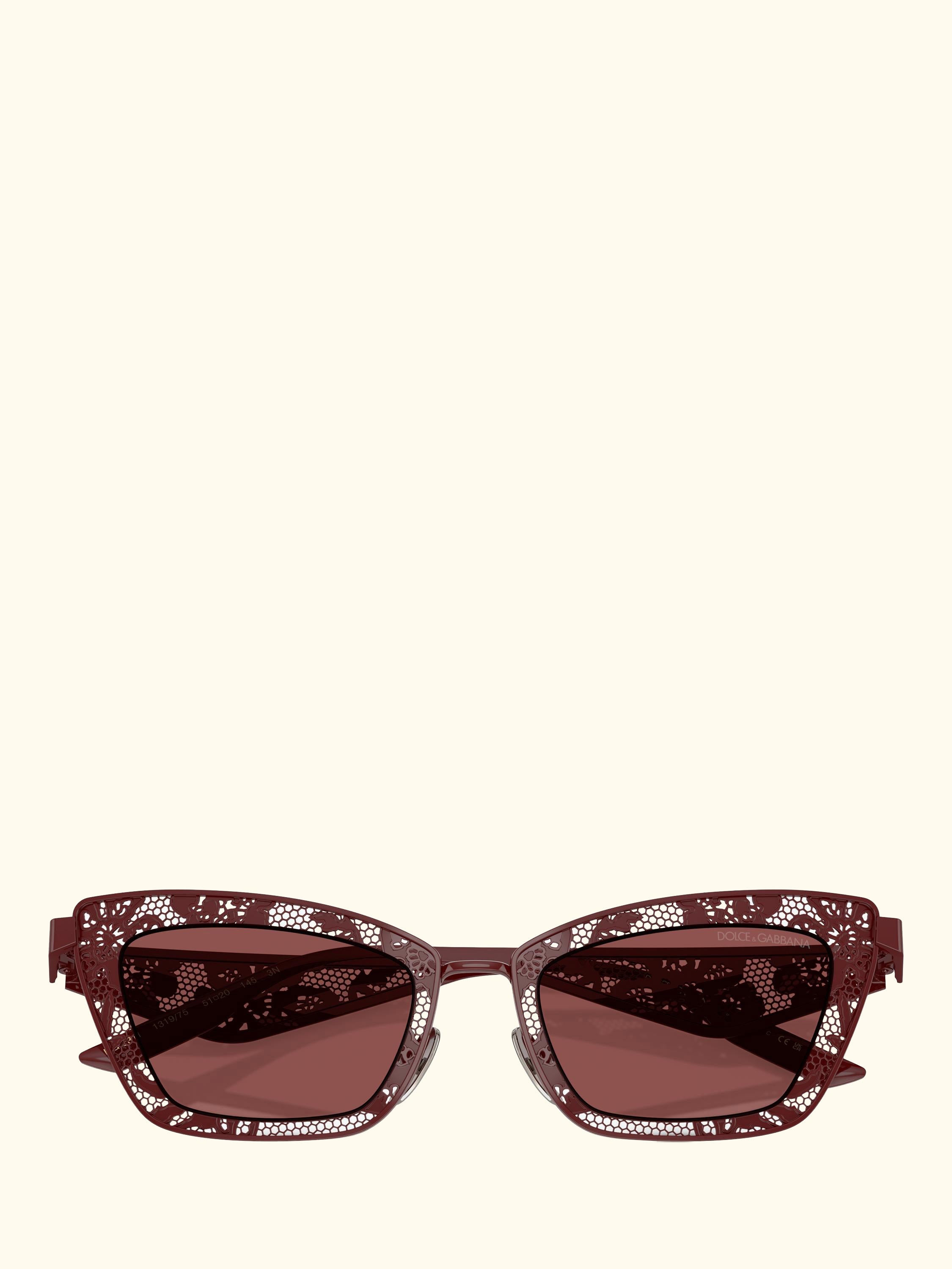 DG2311 Women's Cat Eye Sunglasses, Bordeaux/Red