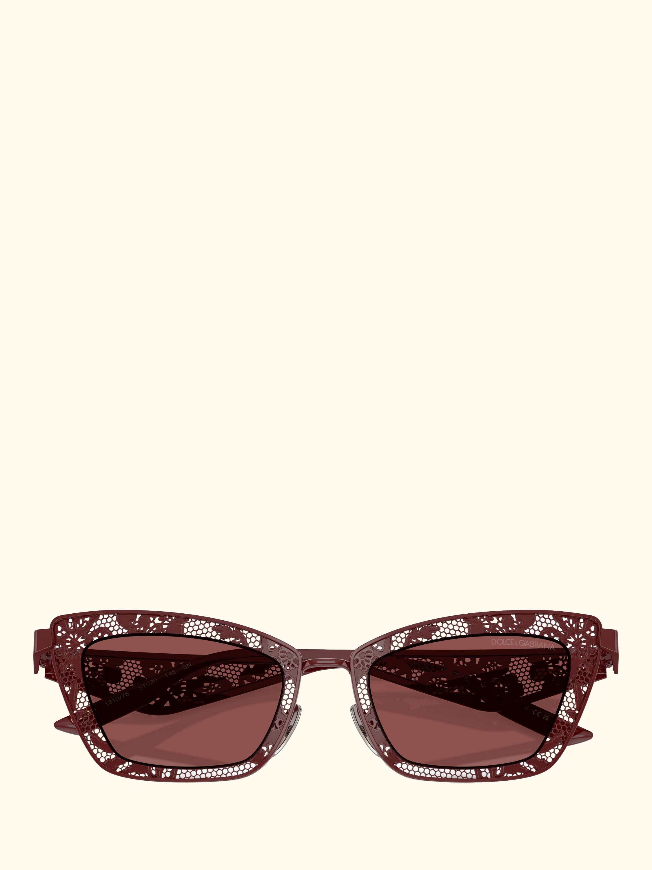 DG2311 Women's Cat Eye Sunglasses, Bordeaux/Red