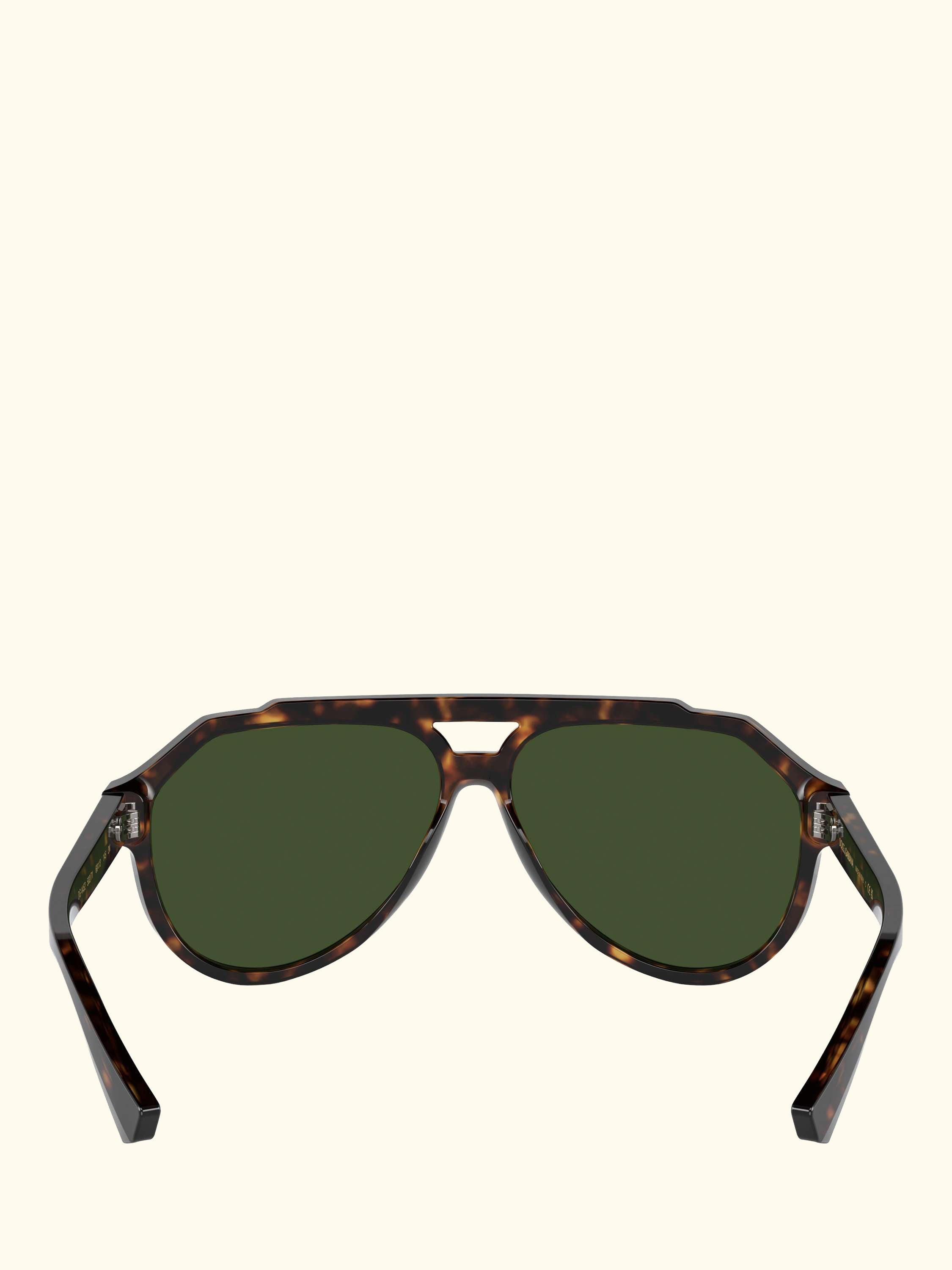 DG4452 Men's Aviator Sunglasses, 	Havana/Green