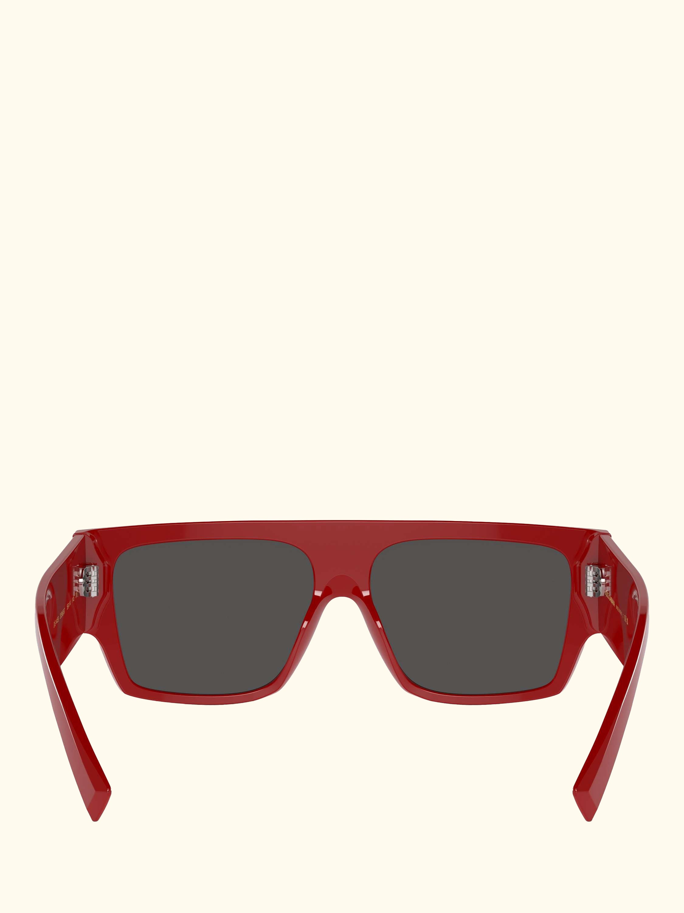 DG4459 Women's Square Sunglasses, Red/Grey