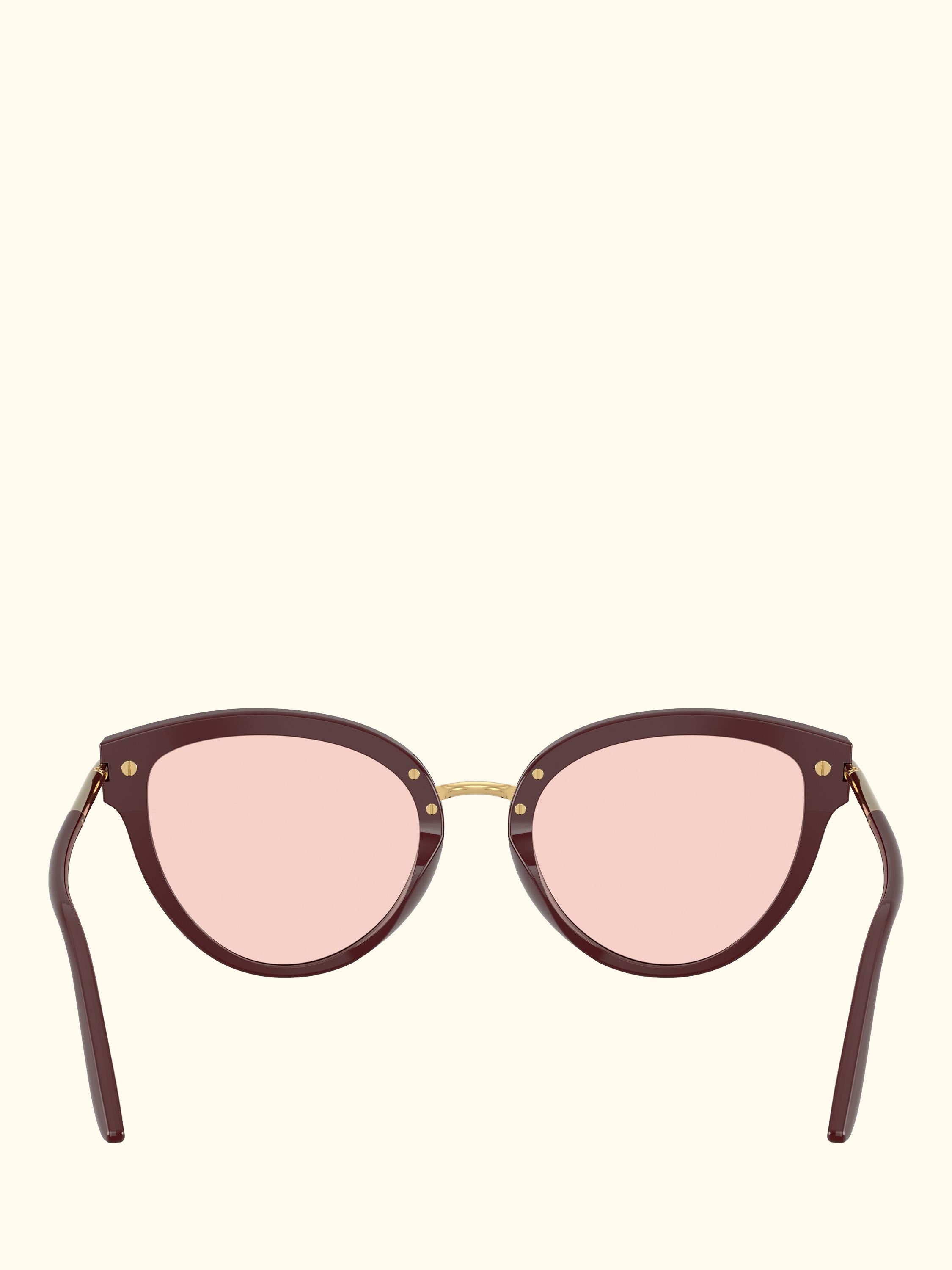 DG4492 Women's Butterfly Sunglasses, Bordeaux/Pink