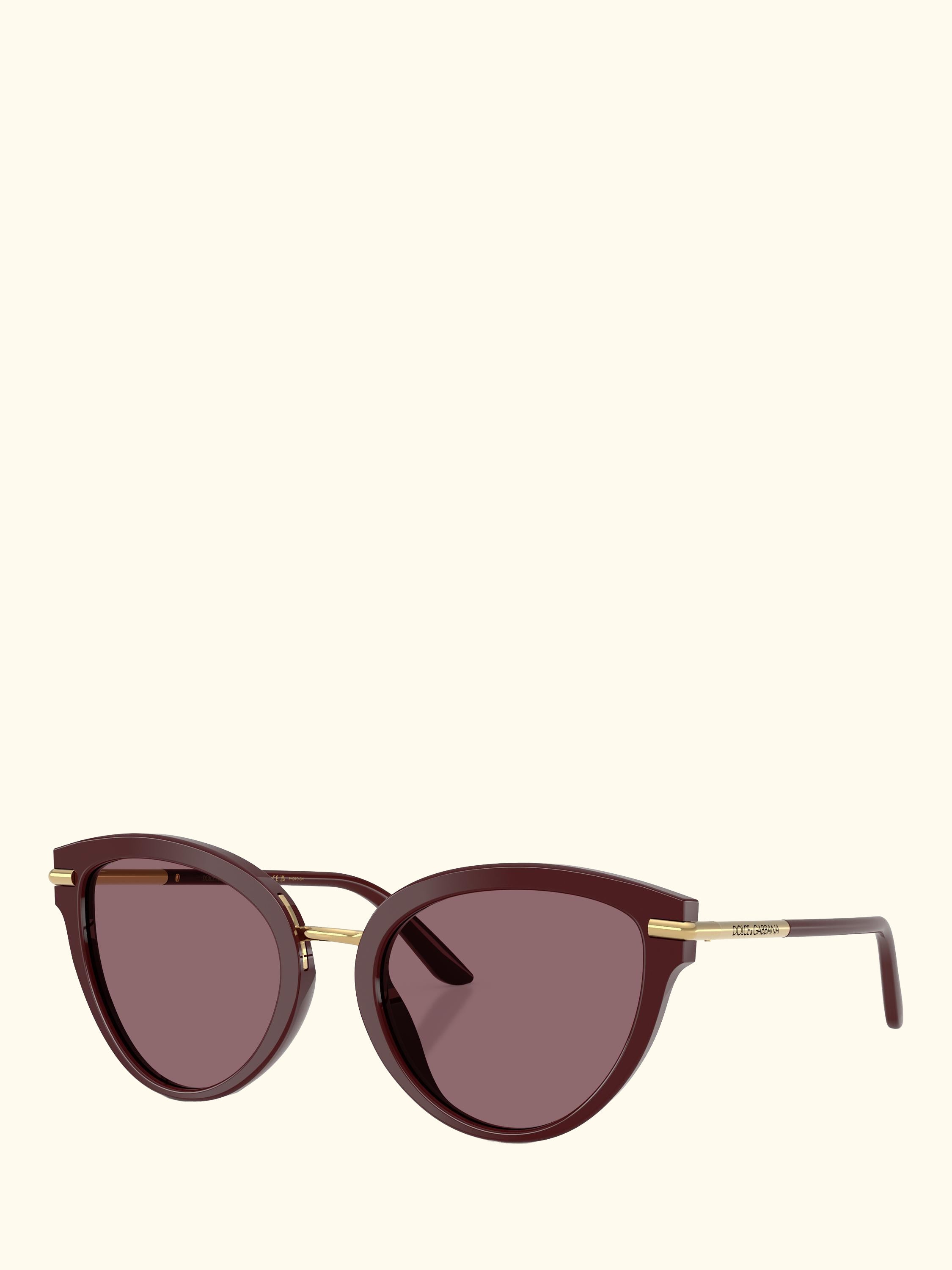 DG4492 Women's Butterfly Sunglasses, Bordeaux/Pink