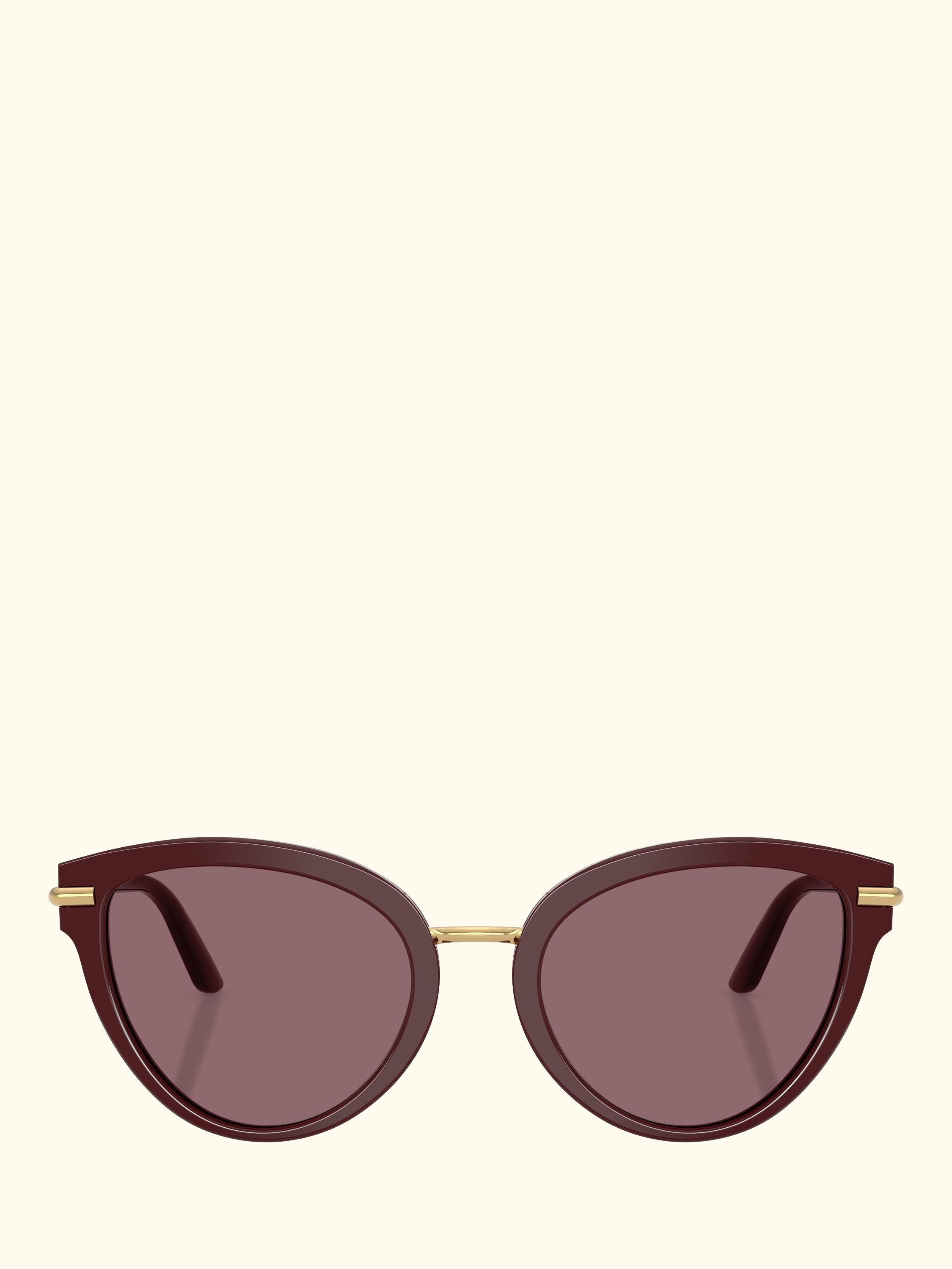 DG4492 Women's Butterfly Sunglasses, Bordeaux/Pink