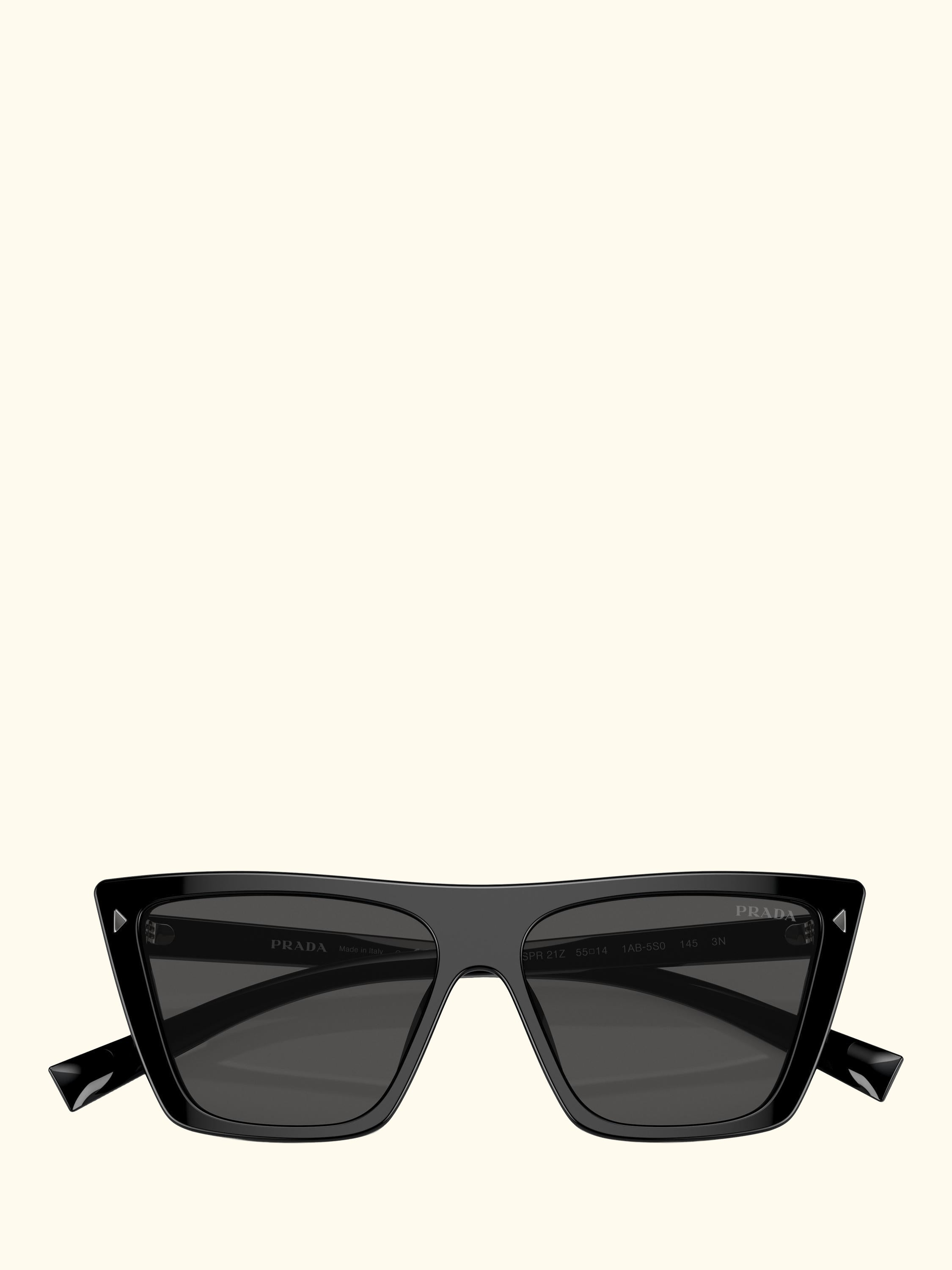 PR 21ZS Women's Butterfly Sunglasses, Black
