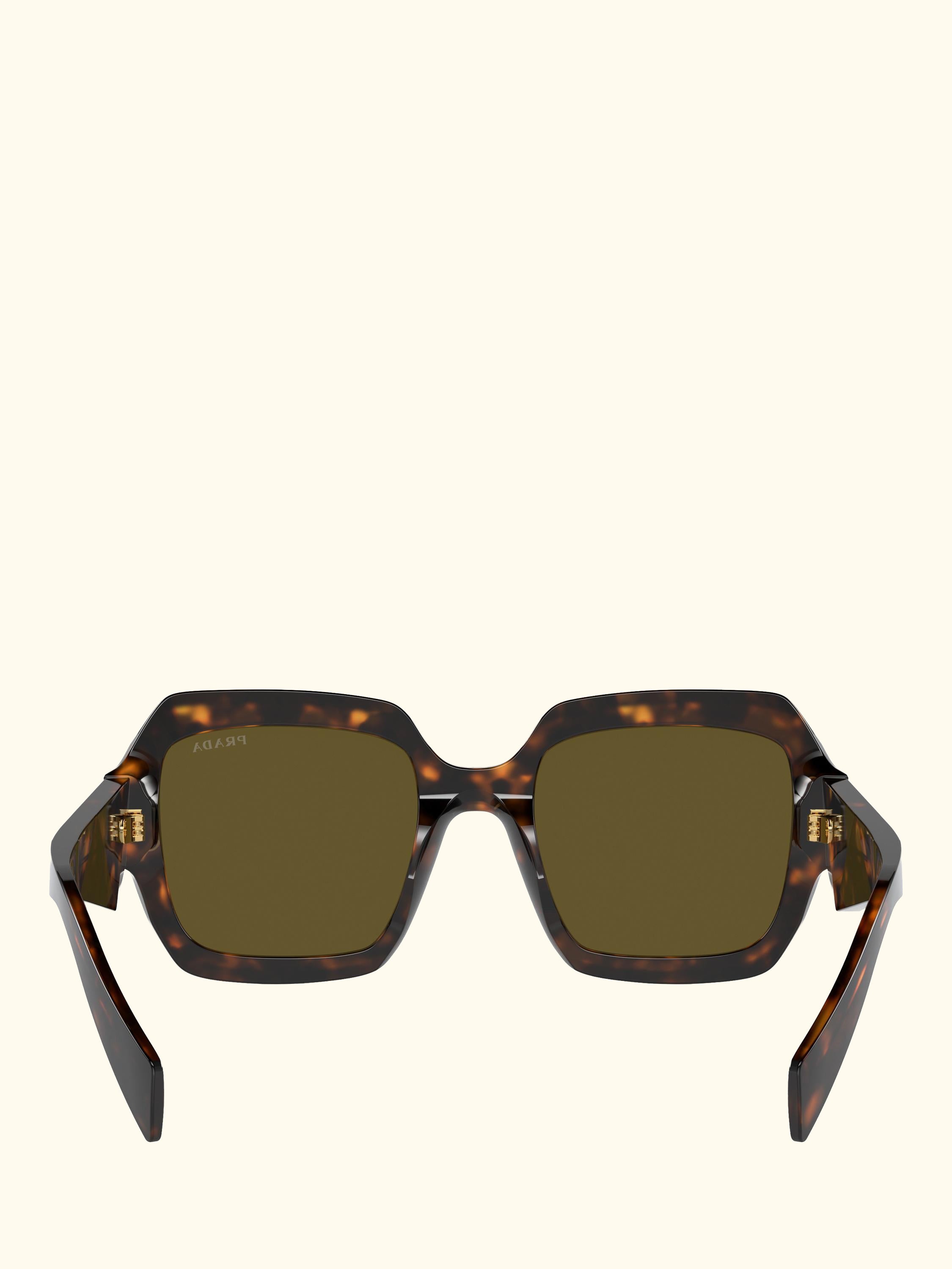 PR 28ZS Women's Square Sunglasses, Sage Honey Tortoise/Brown