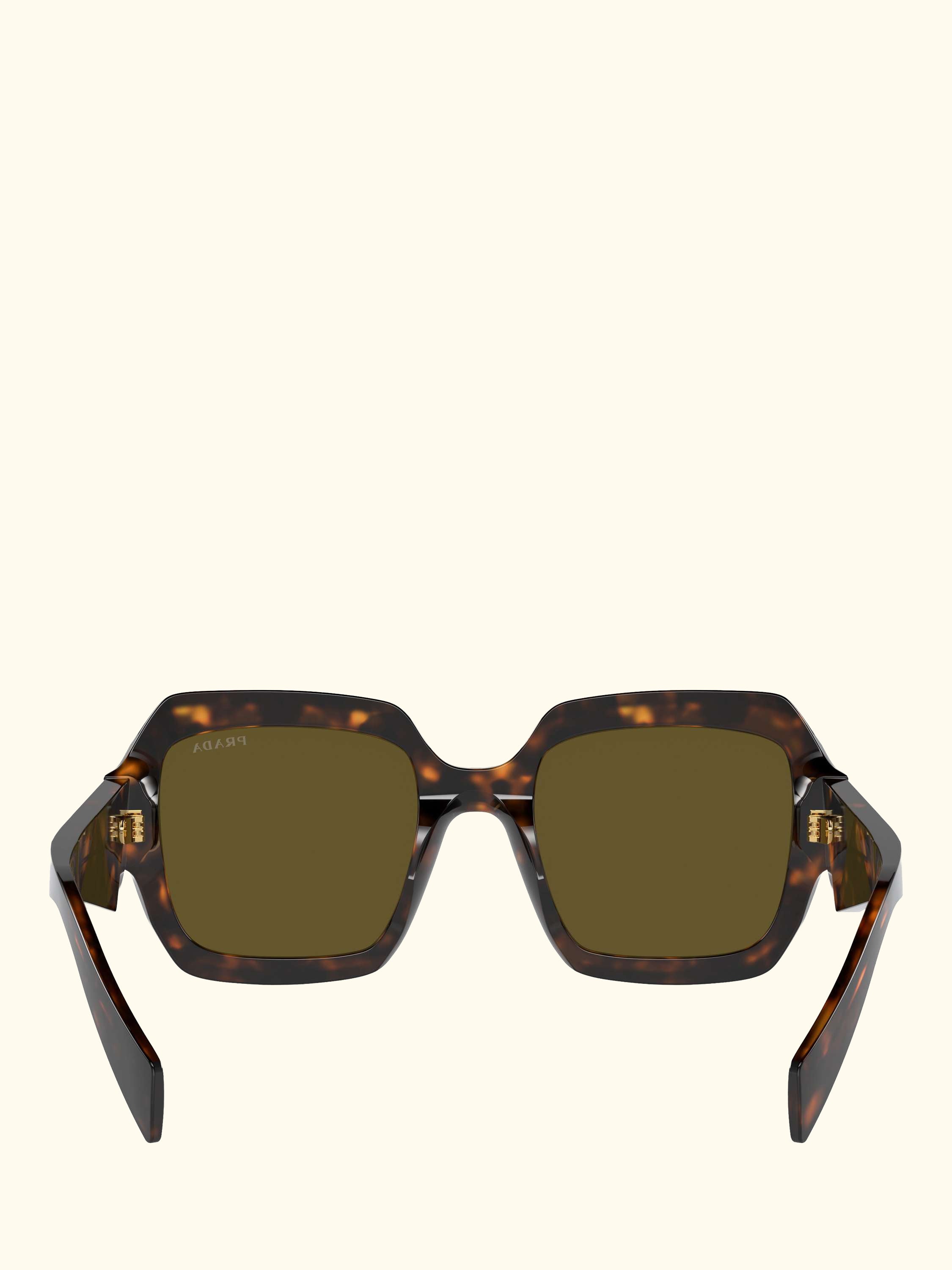 PR 28ZS Women's Square Sunglasses, Sage Honey Tortoise/Brown