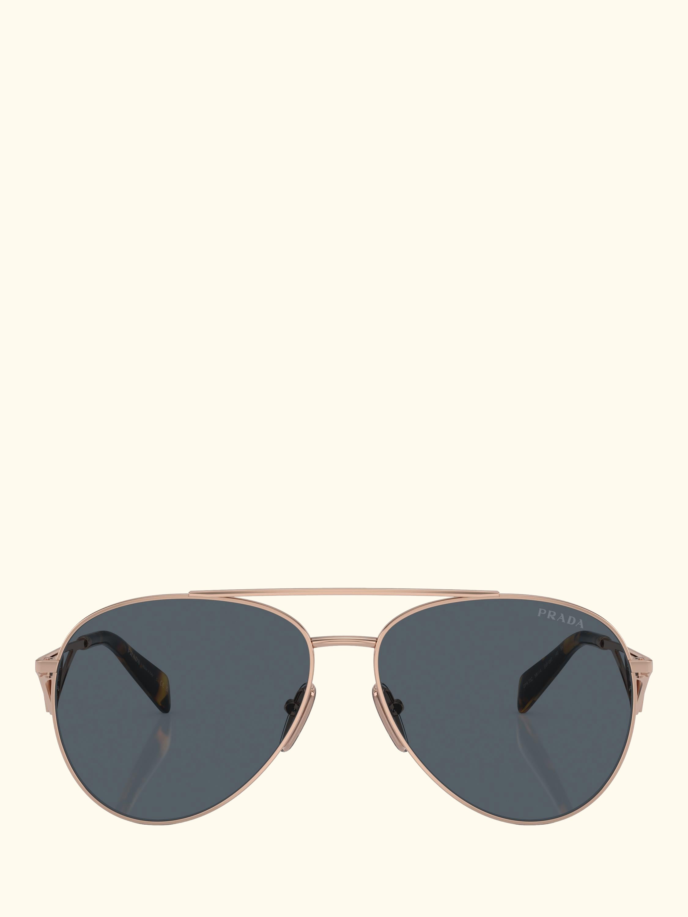 PR 73ZS Women's Aviator Sunglasses, Rose Gold/Grey