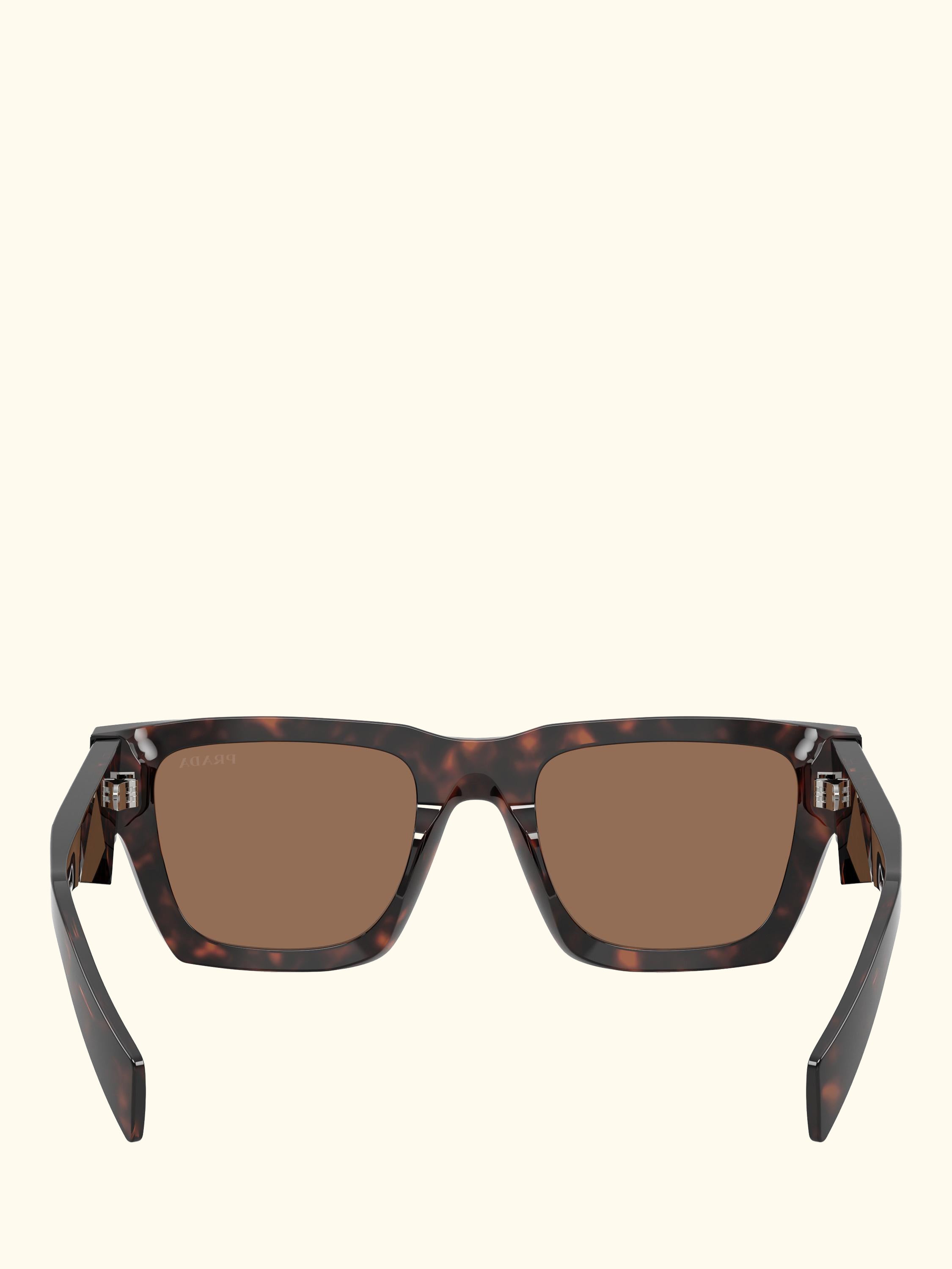 PR A06S Men's Square Sunglasses, Root Tortoise/Brown