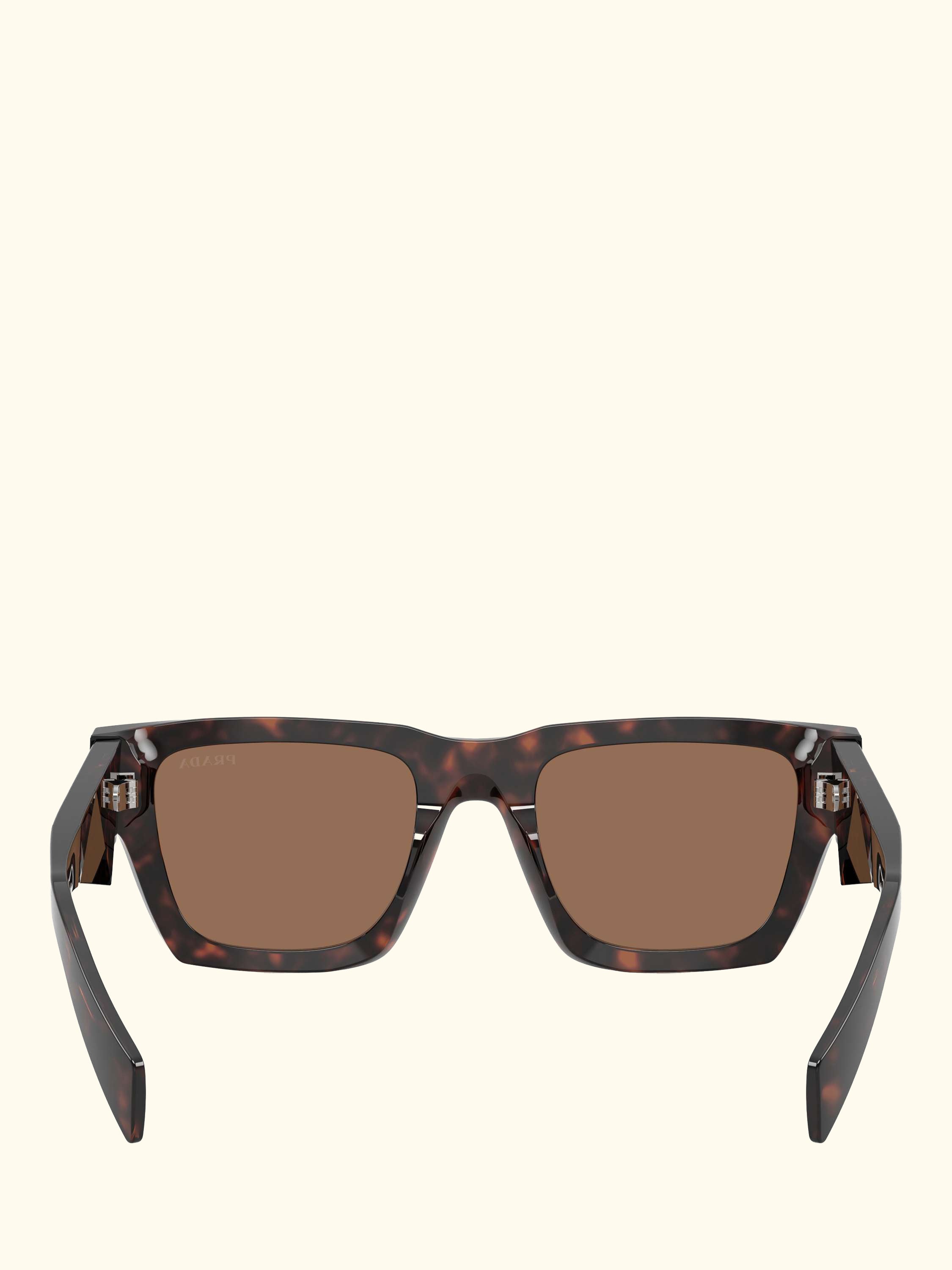 PR A06S Men's Square Sunglasses, Root Tortoise/Brown