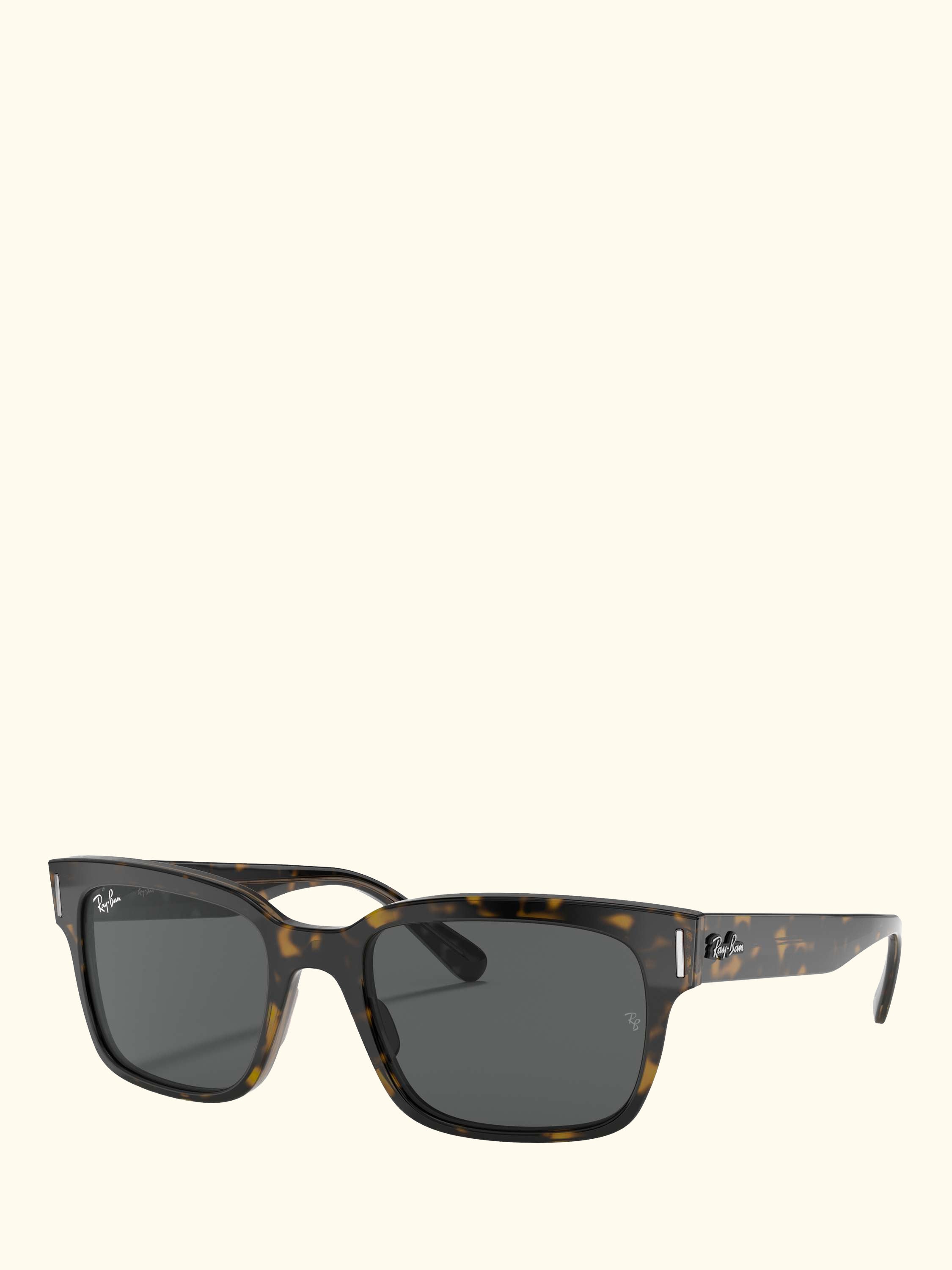 RB2190 Men's Jeffrey Classic Sunglasses, Havana On Transparent Brown