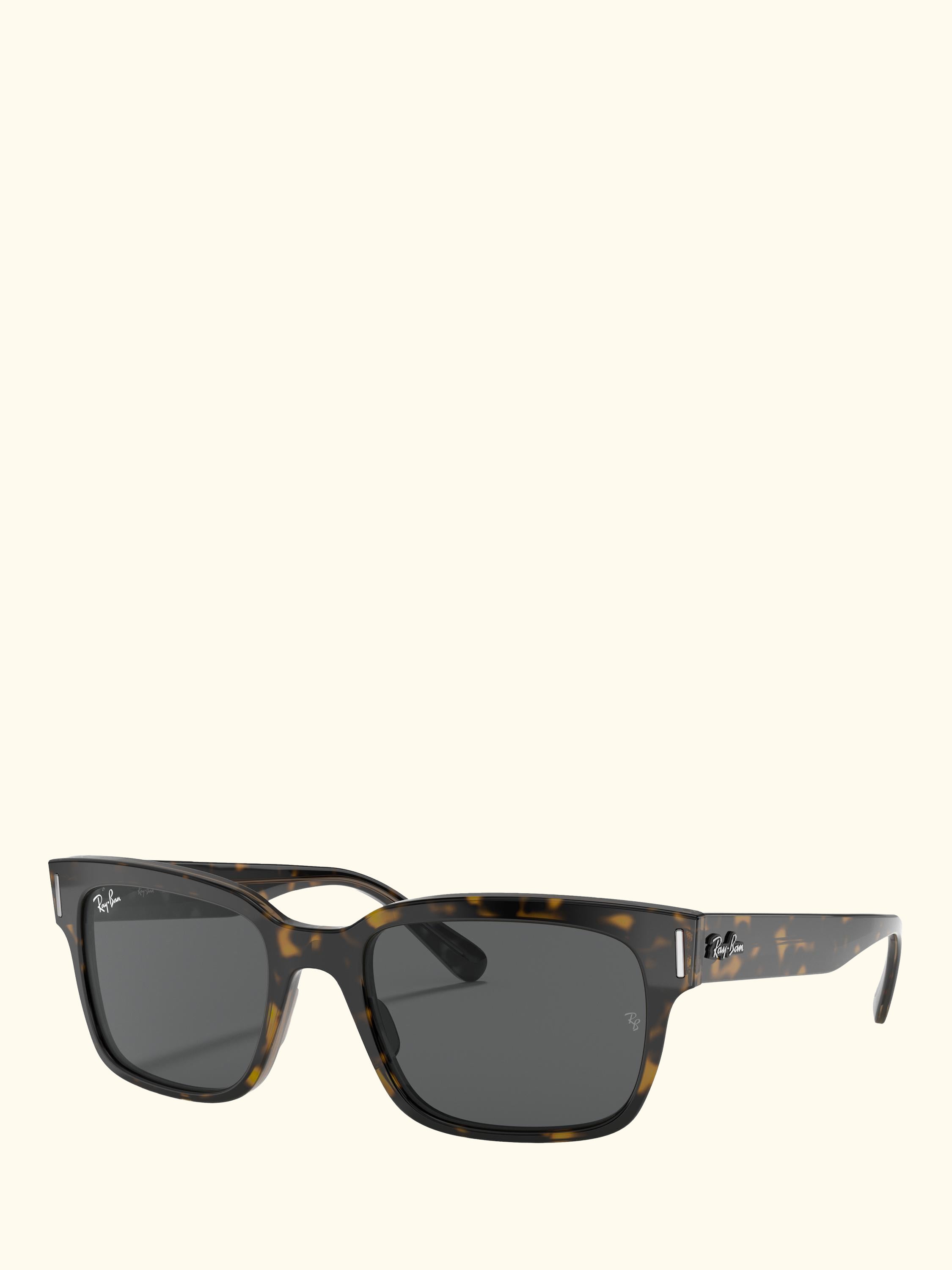 RB2190 Men's Jeffrey Classic Sunglasses, Havana On Transparent Brown