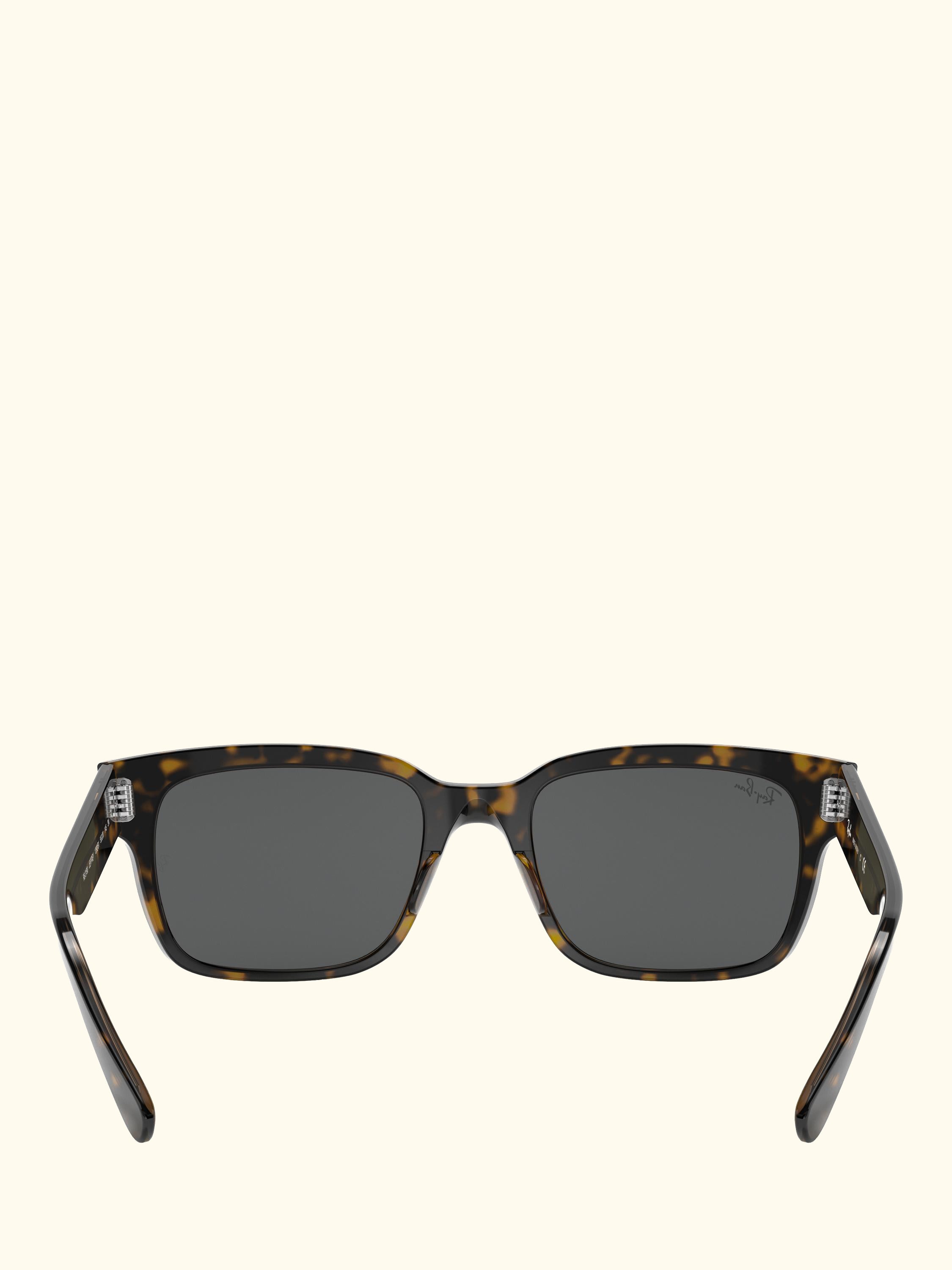 RB2190 Men's Jeffrey Classic Sunglasses, Havana On Transparent Brown