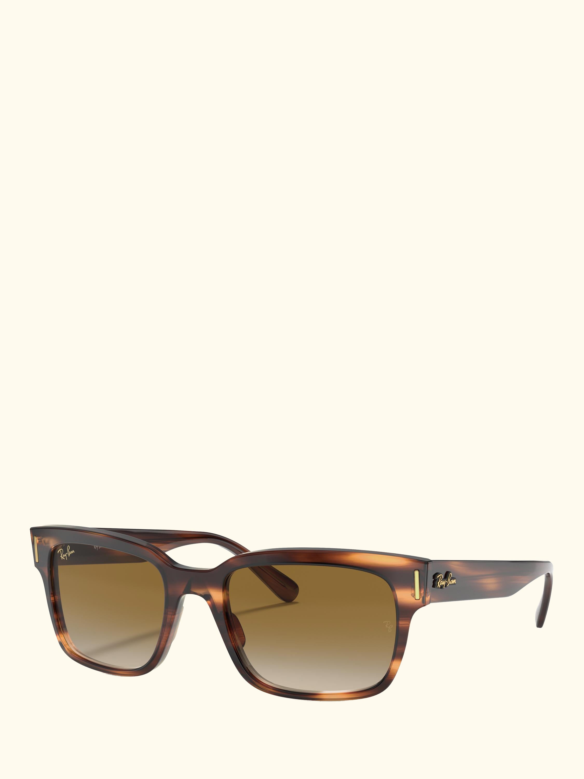 RB2190 Men's Jeffrey Gradient Sunglasses, Striped Havana