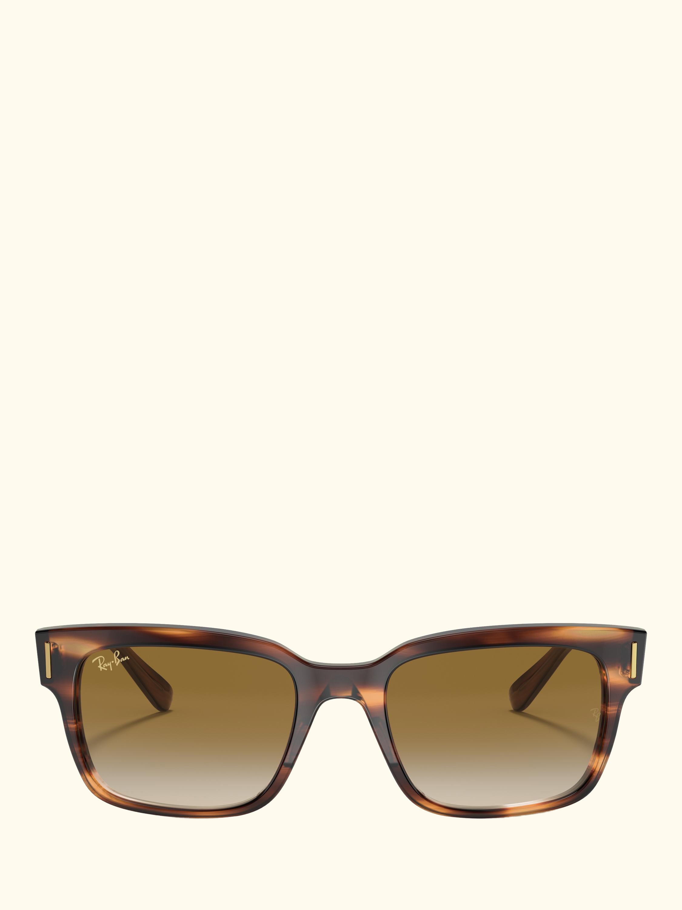 RB2190 Men's Jeffrey Gradient Sunglasses, Striped Havana