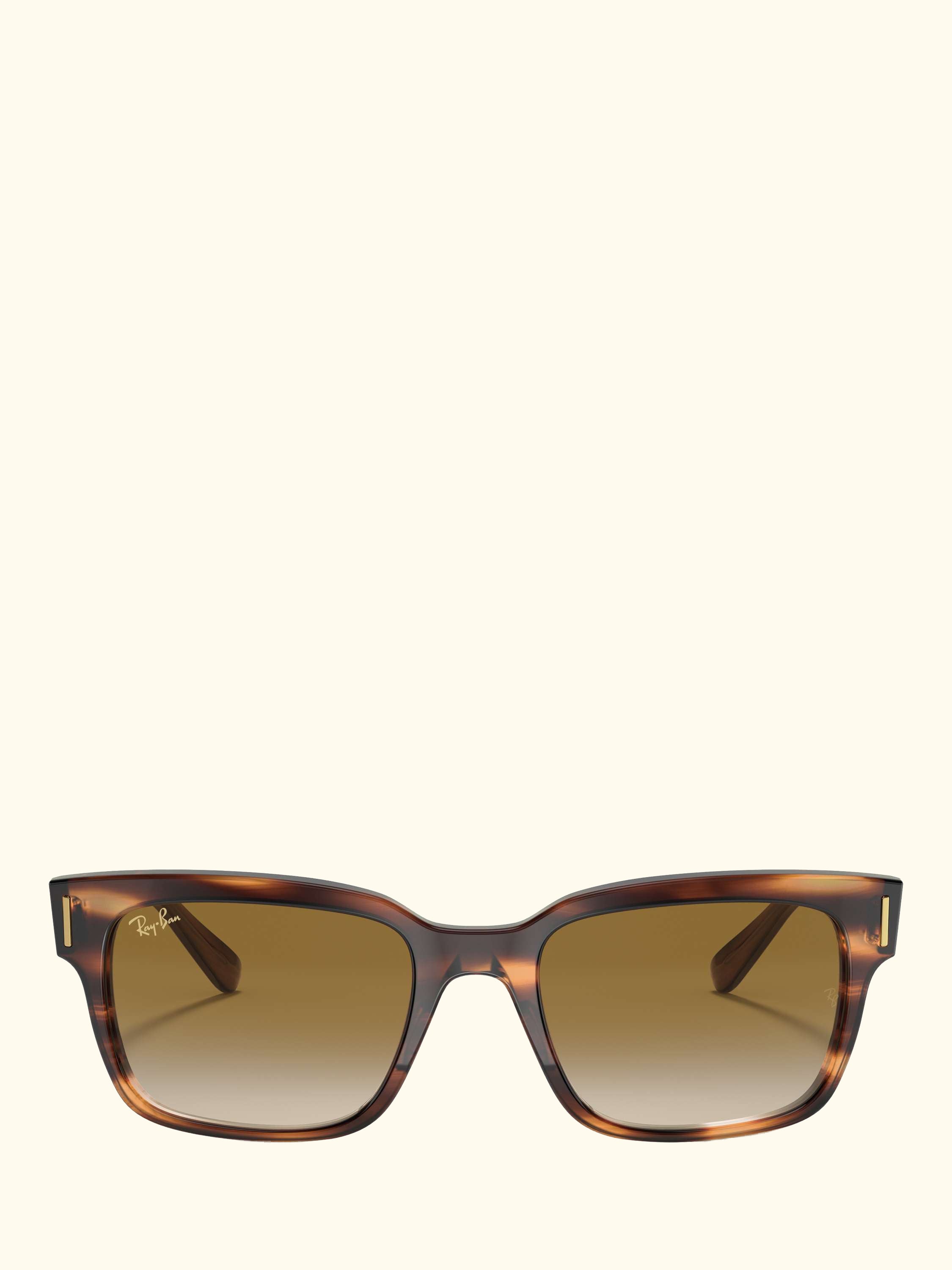 RB2190 Men's Jeffrey Gradient Sunglasses, Striped Havana