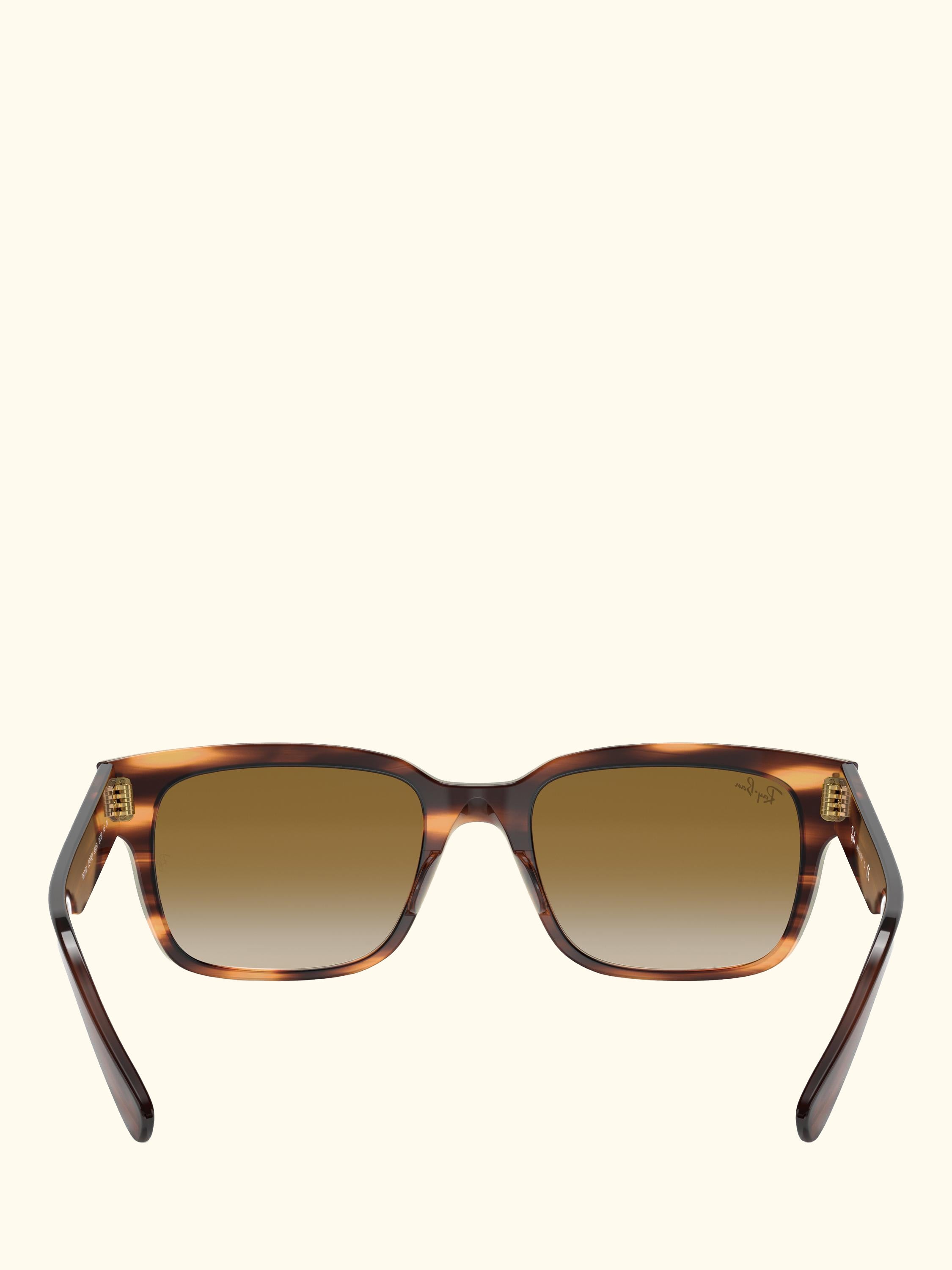 RB2190 Men's Jeffrey Gradient Sunglasses, Striped Havana