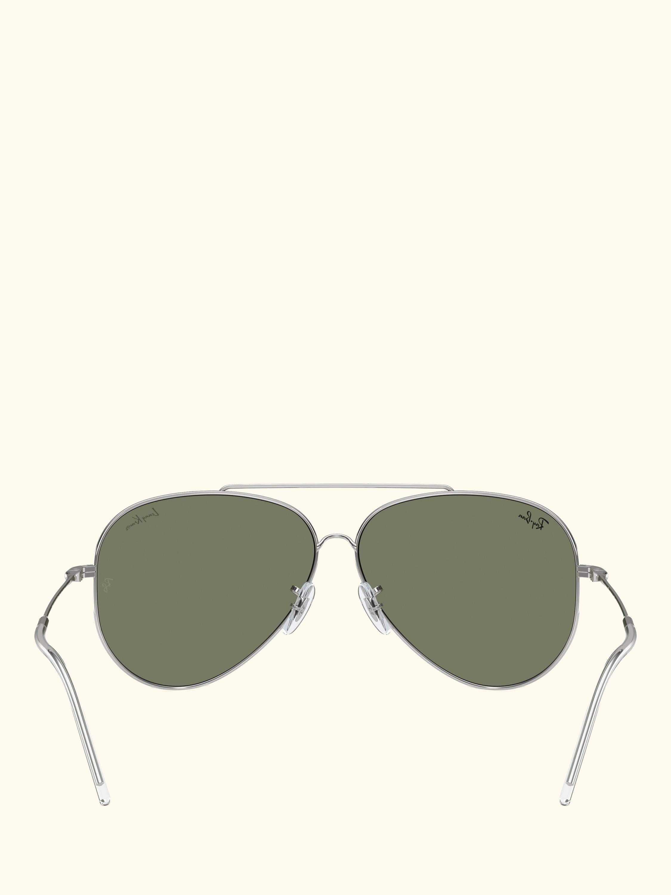 RBR0101S Unisex Aviator Reverse Sunglasses, Silver