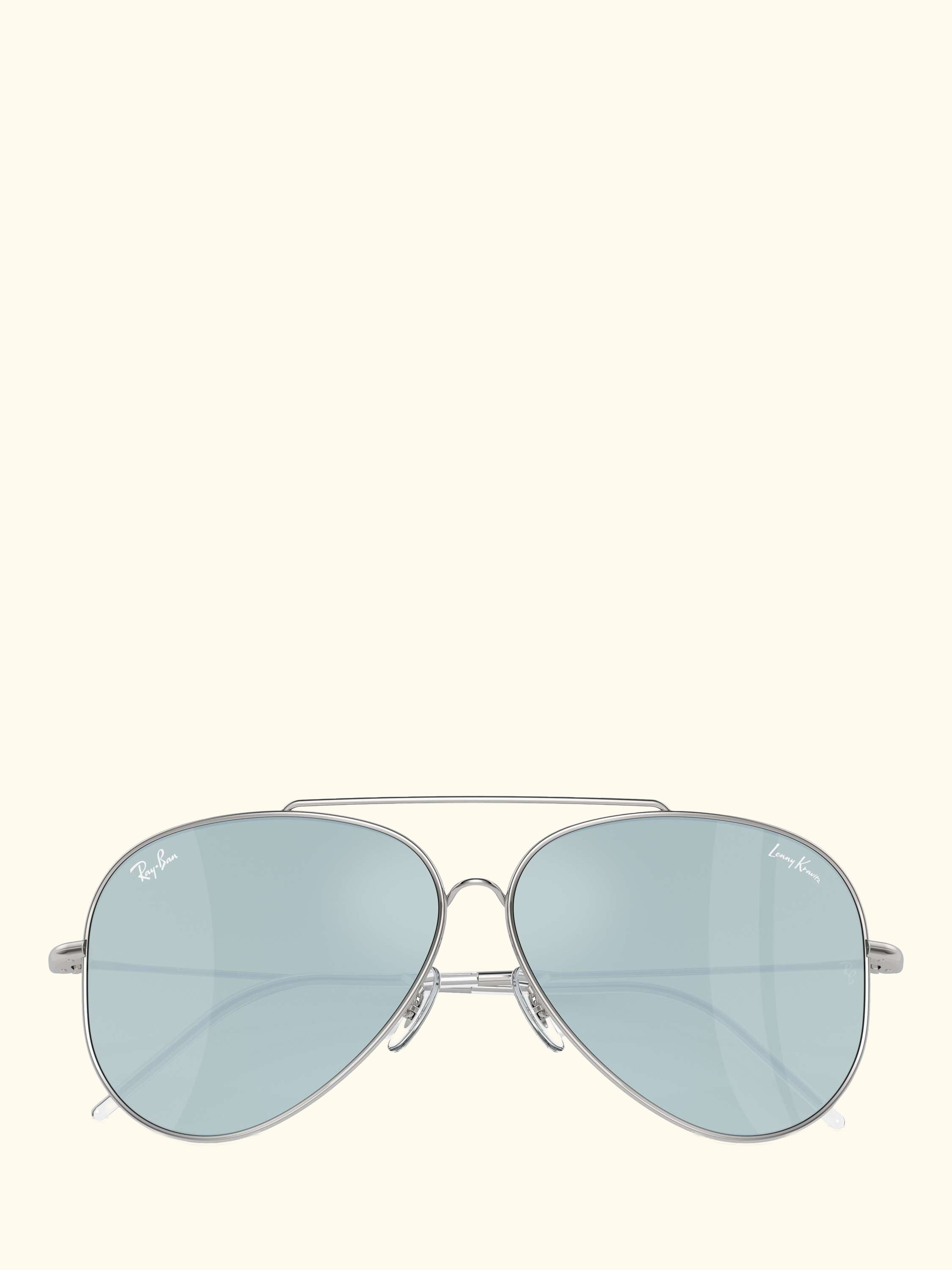 RBR0101S Unisex Aviator Reverse Sunglasses, Silver