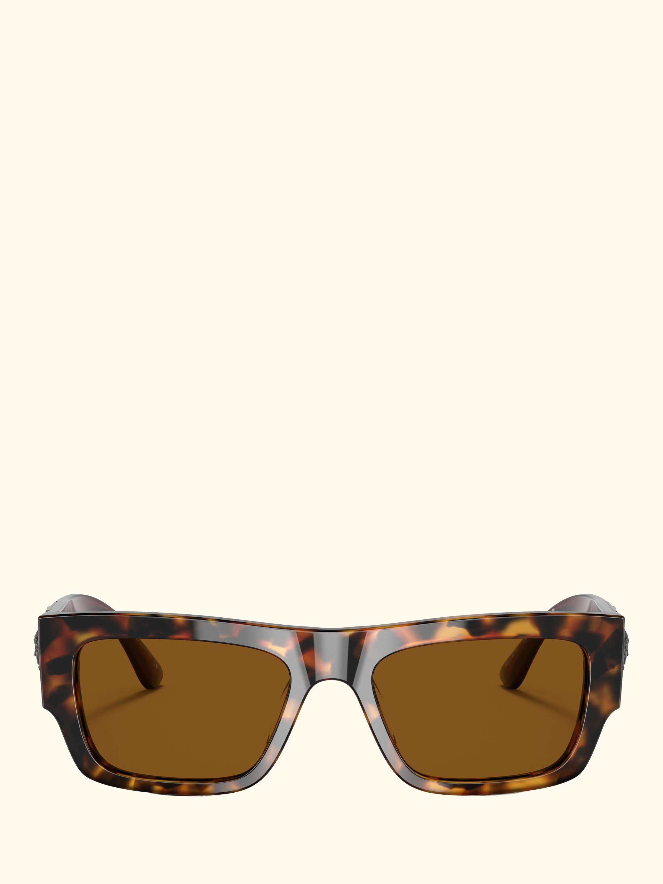 VE4416U Men's D-Frame Sunglasses, Havana